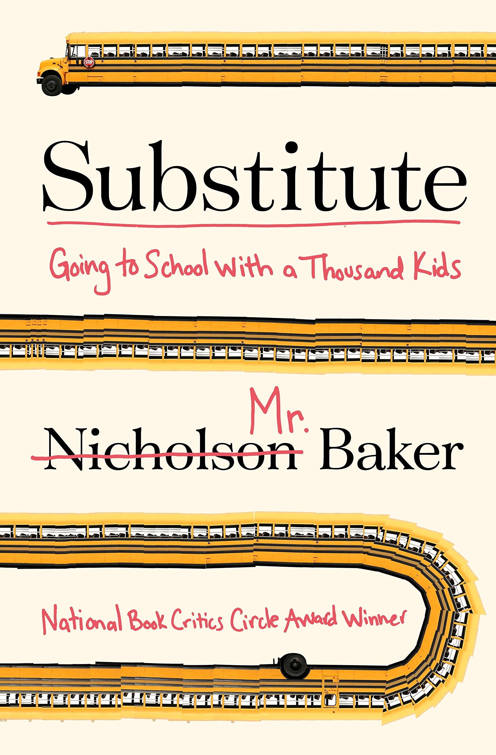 Substitute: Going to School with a Thousand Kids,Used
