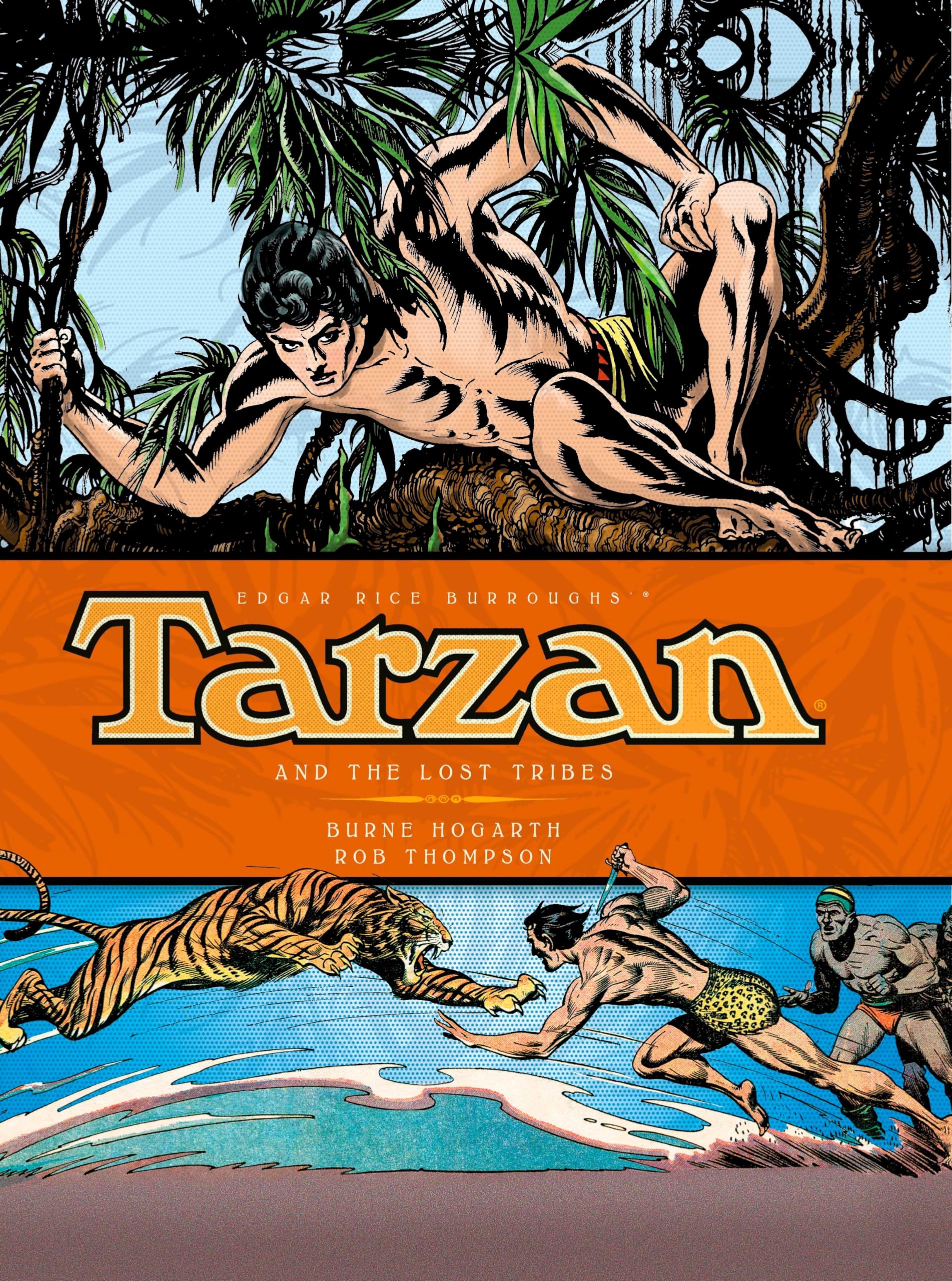 Tarzan  and the Lost Tribes (Vol. 4) (The Complete Burne Hogarth Comic Strip Library),Used