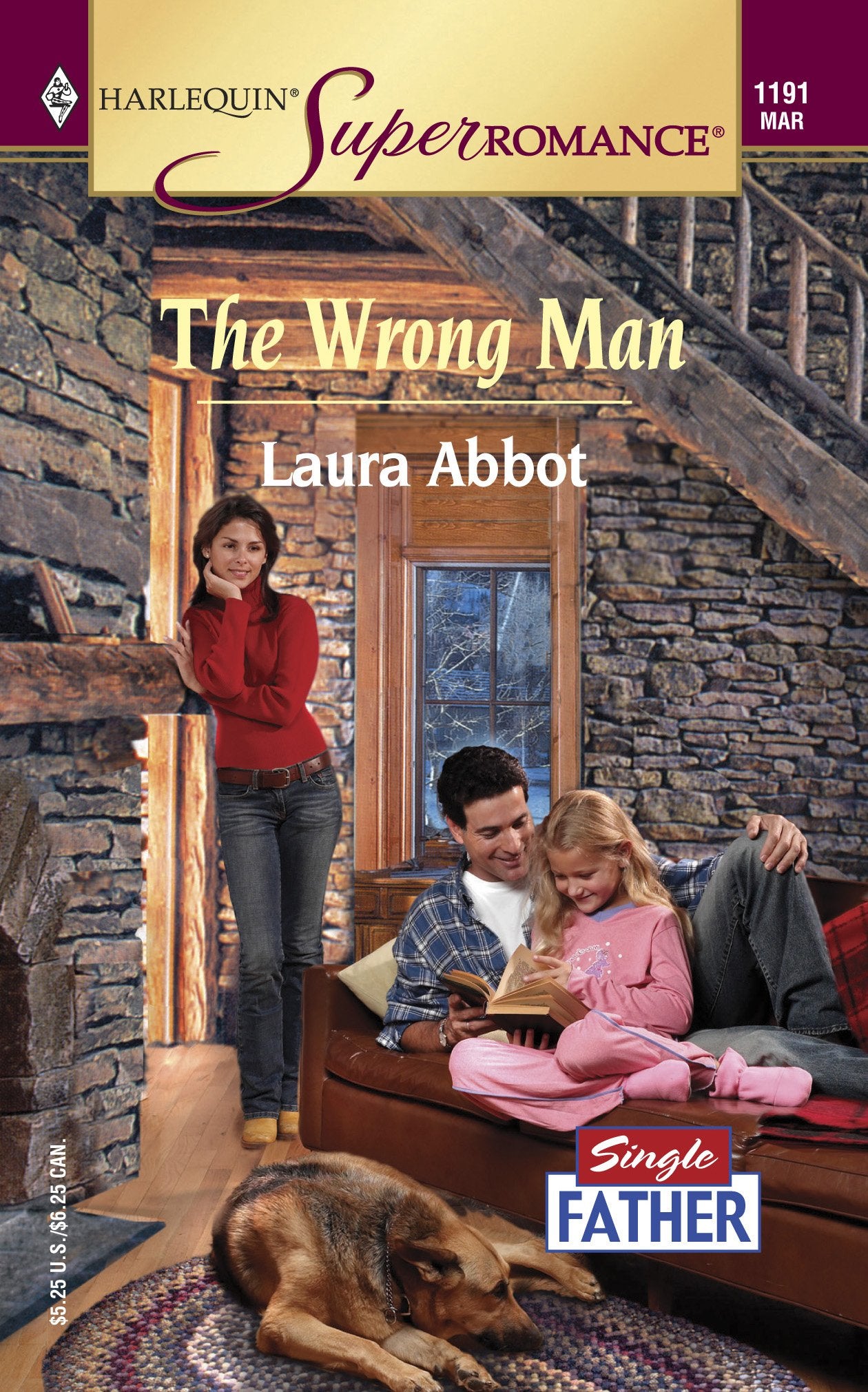 The Wrong Man (Harlequin Superromance No. 1191),Used