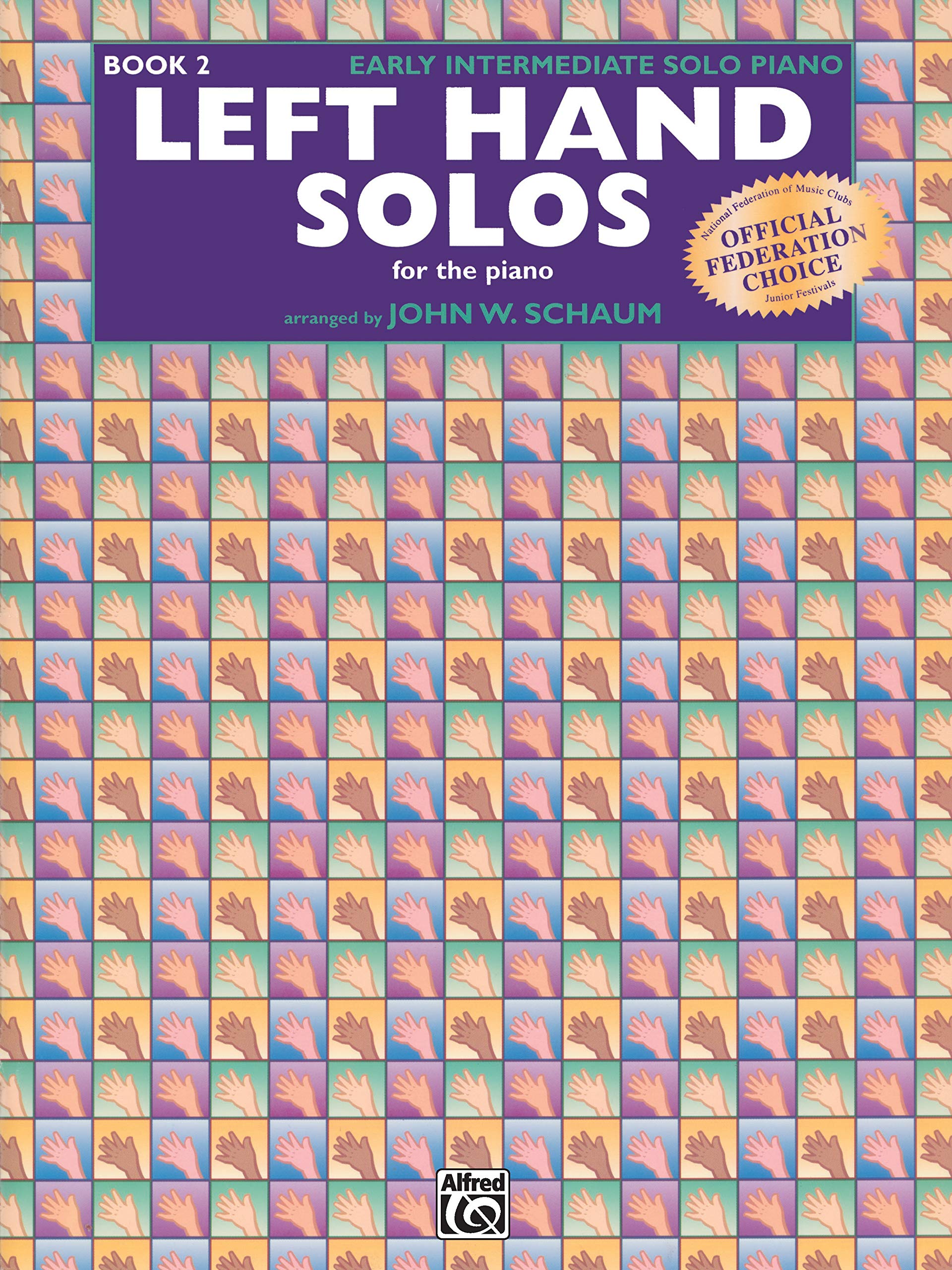 LeftHand Solos, Bk 2: Left Hand Alone (Schaum Method Supplement, Bk 2),Used