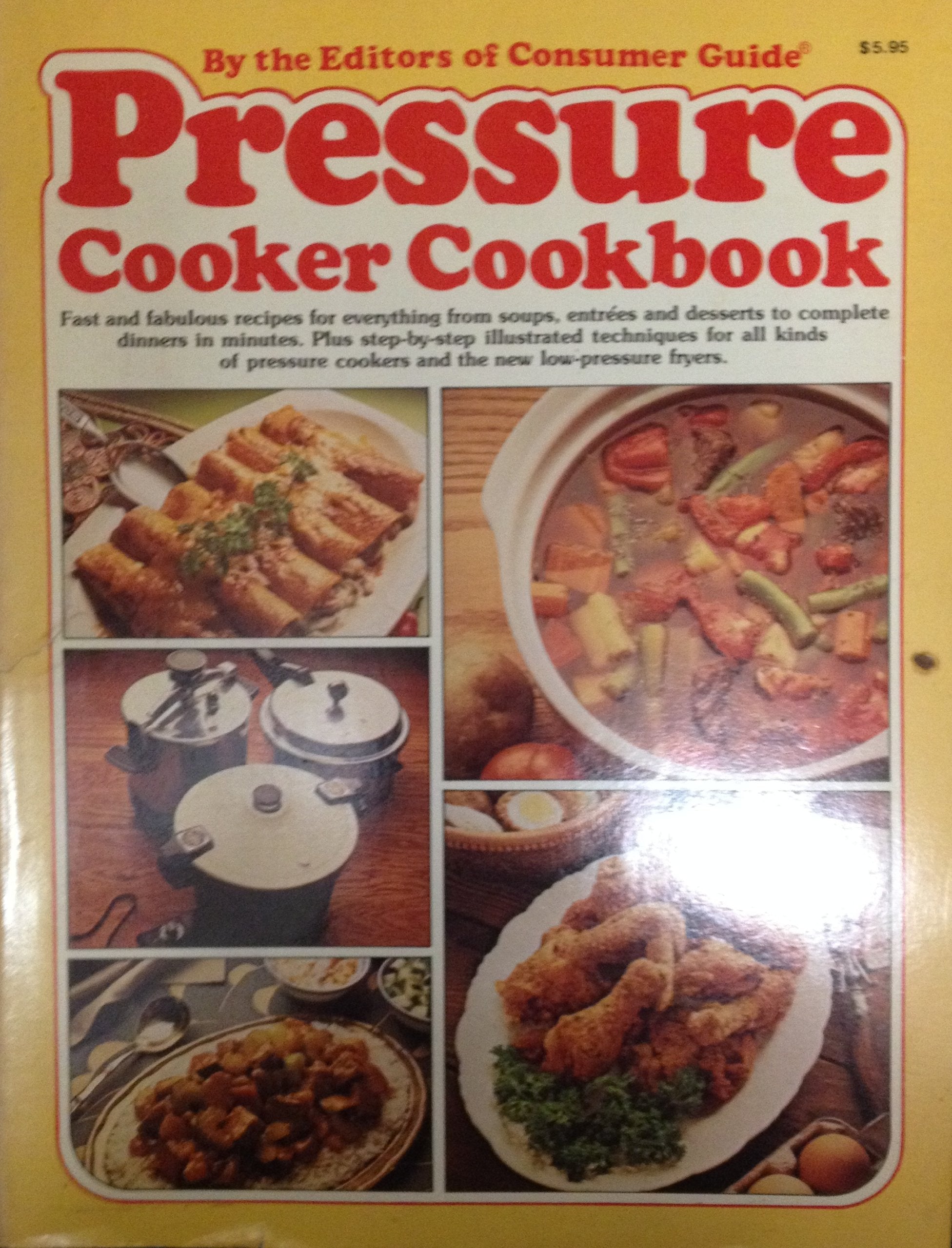 Pressure Cooker Cookbook,Used