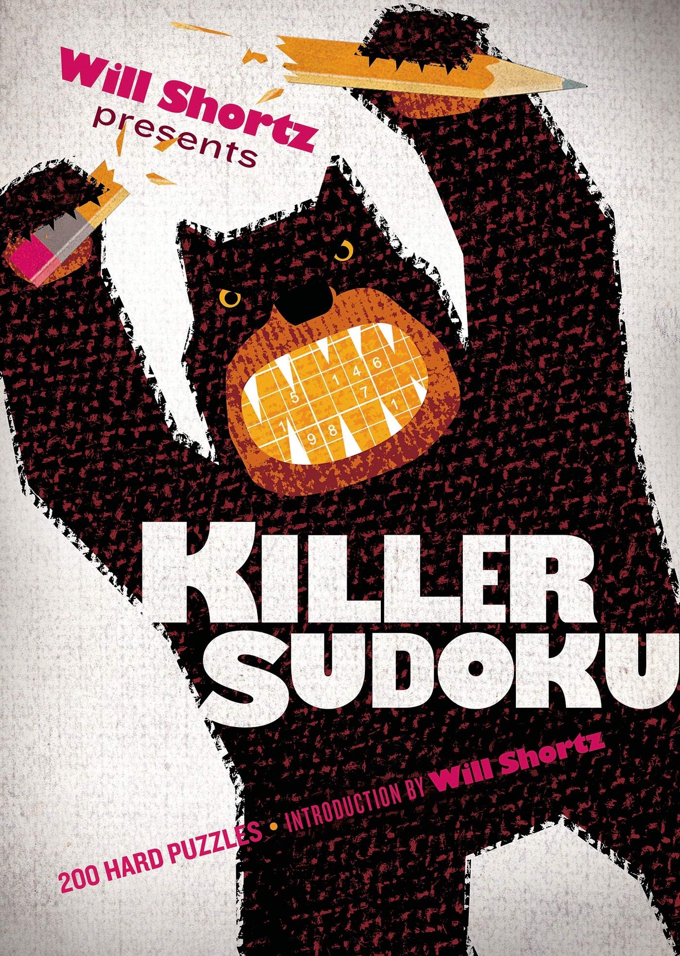 Will Shortz Presents Killer Sudoku: 200 Hard Puzzles,Used
