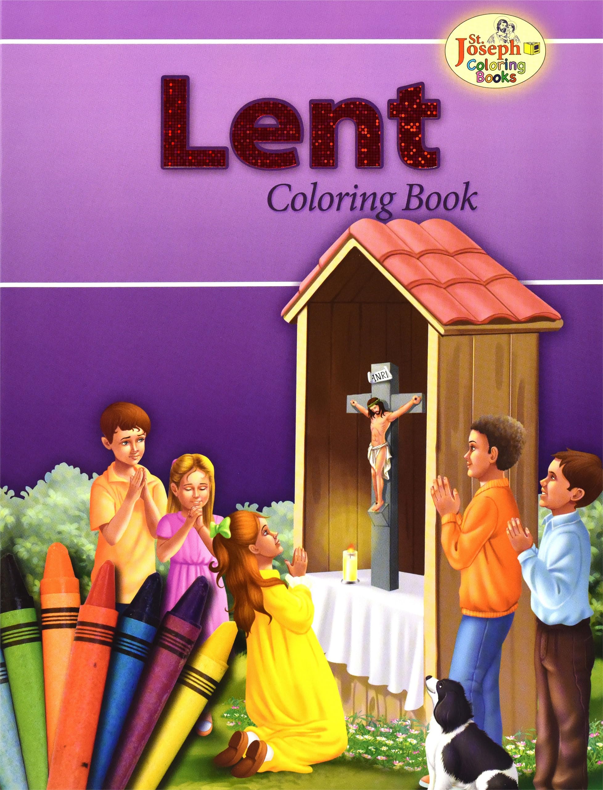 Coloring Book About Lent,Used