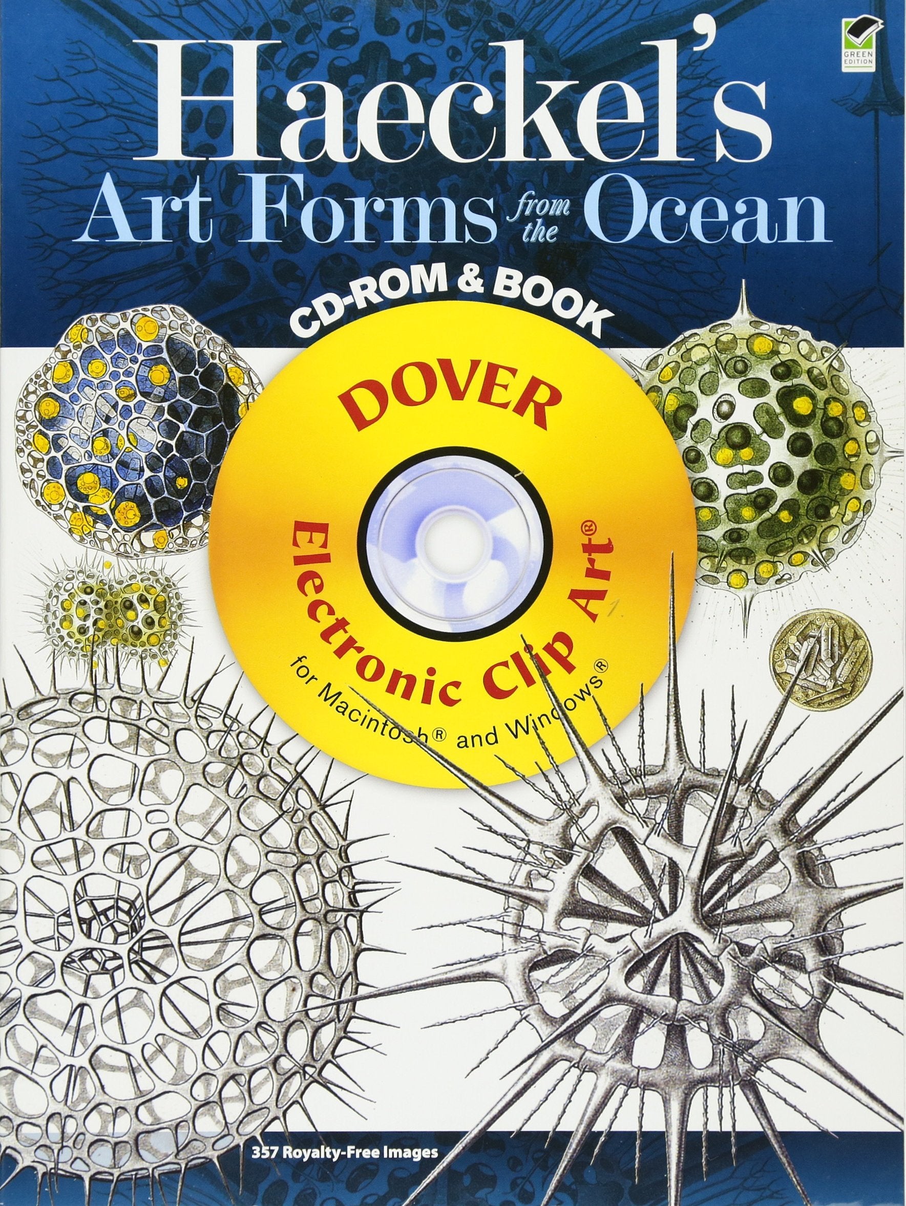 Haeckel'S Art Forms From The Ocean Cdrom And Book (Dover Electronic Clip Art)