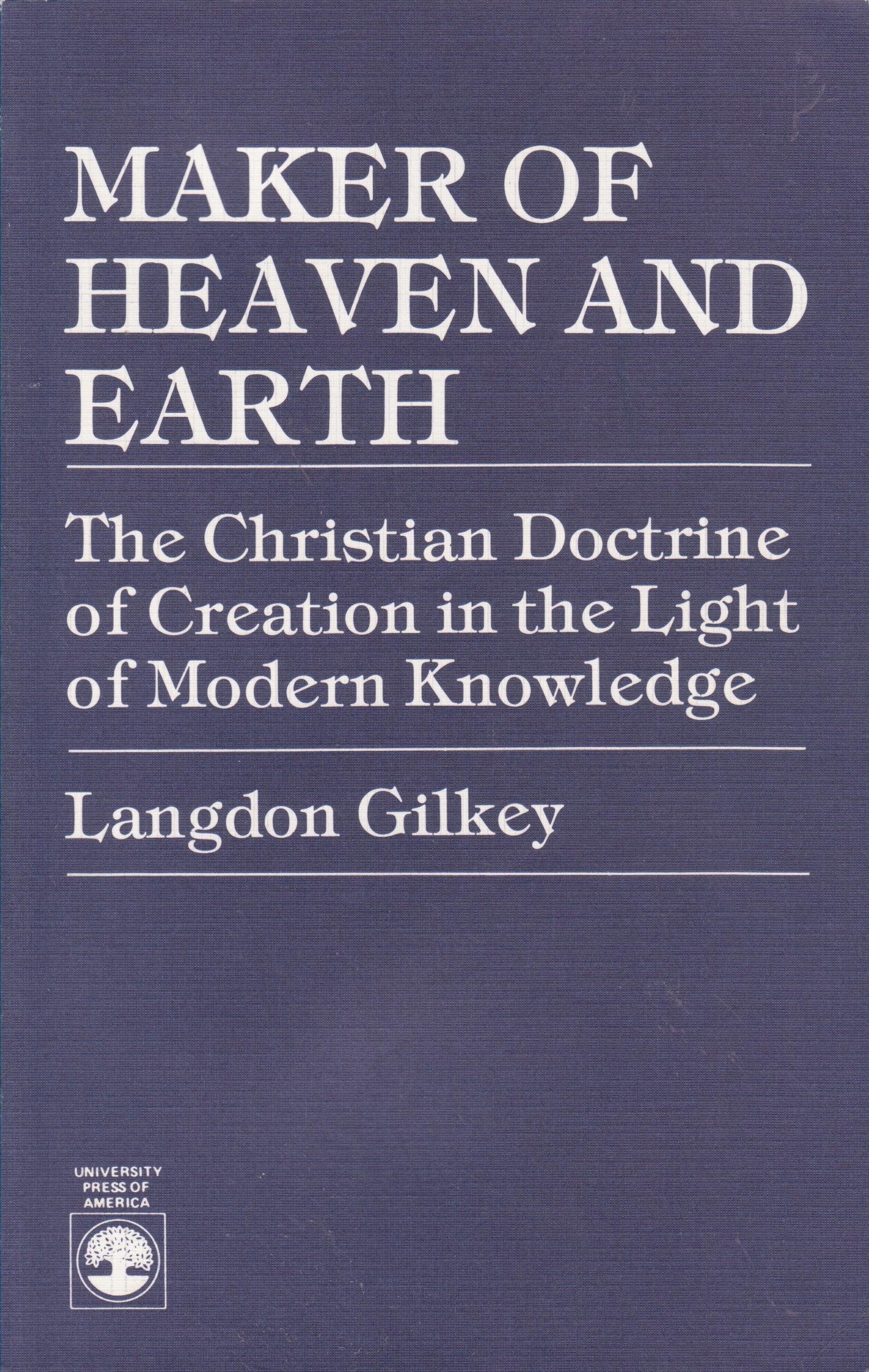 Maker of Heaven and Earth,New