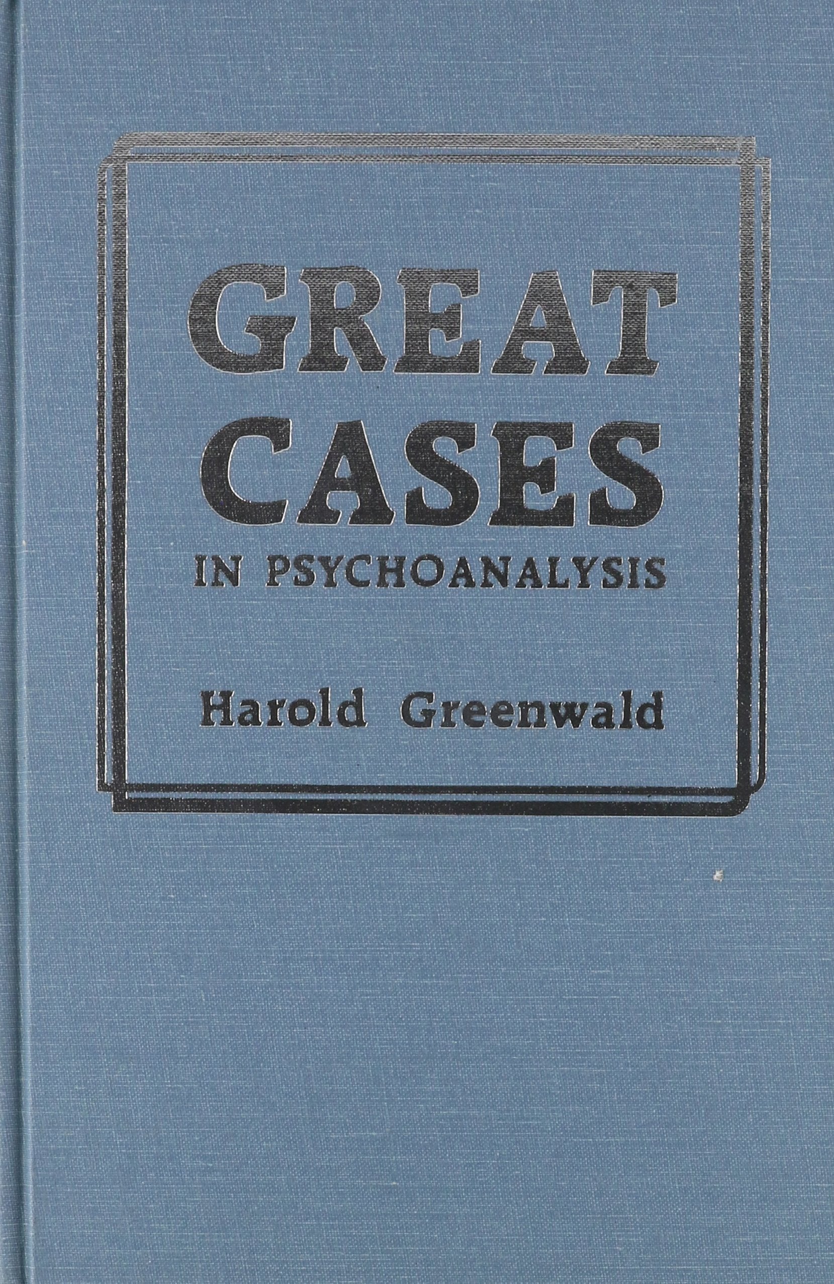 Great Cases in Psychoanalysis,Used
