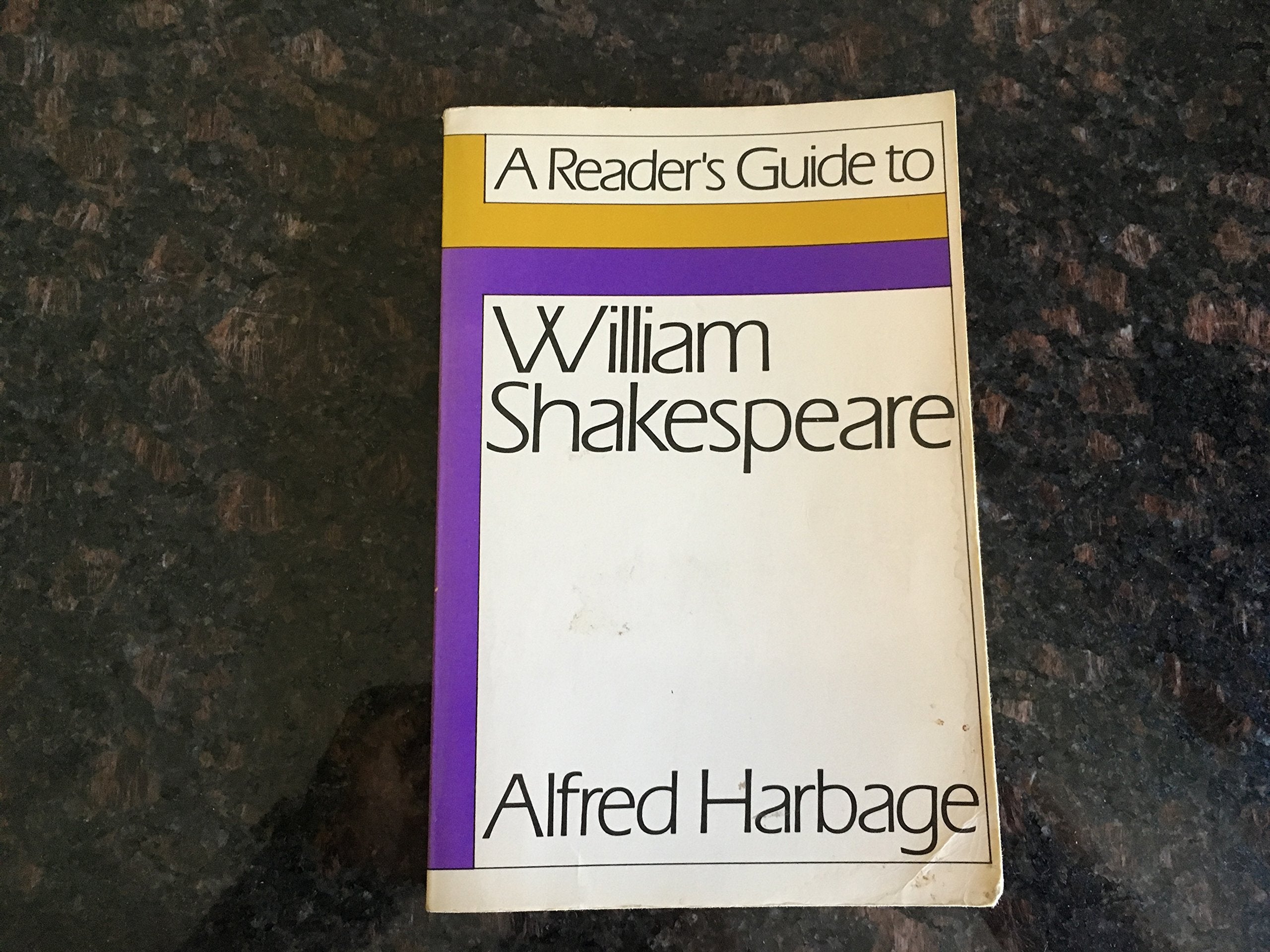 William Shakespeare: A Reader's Guide,Used