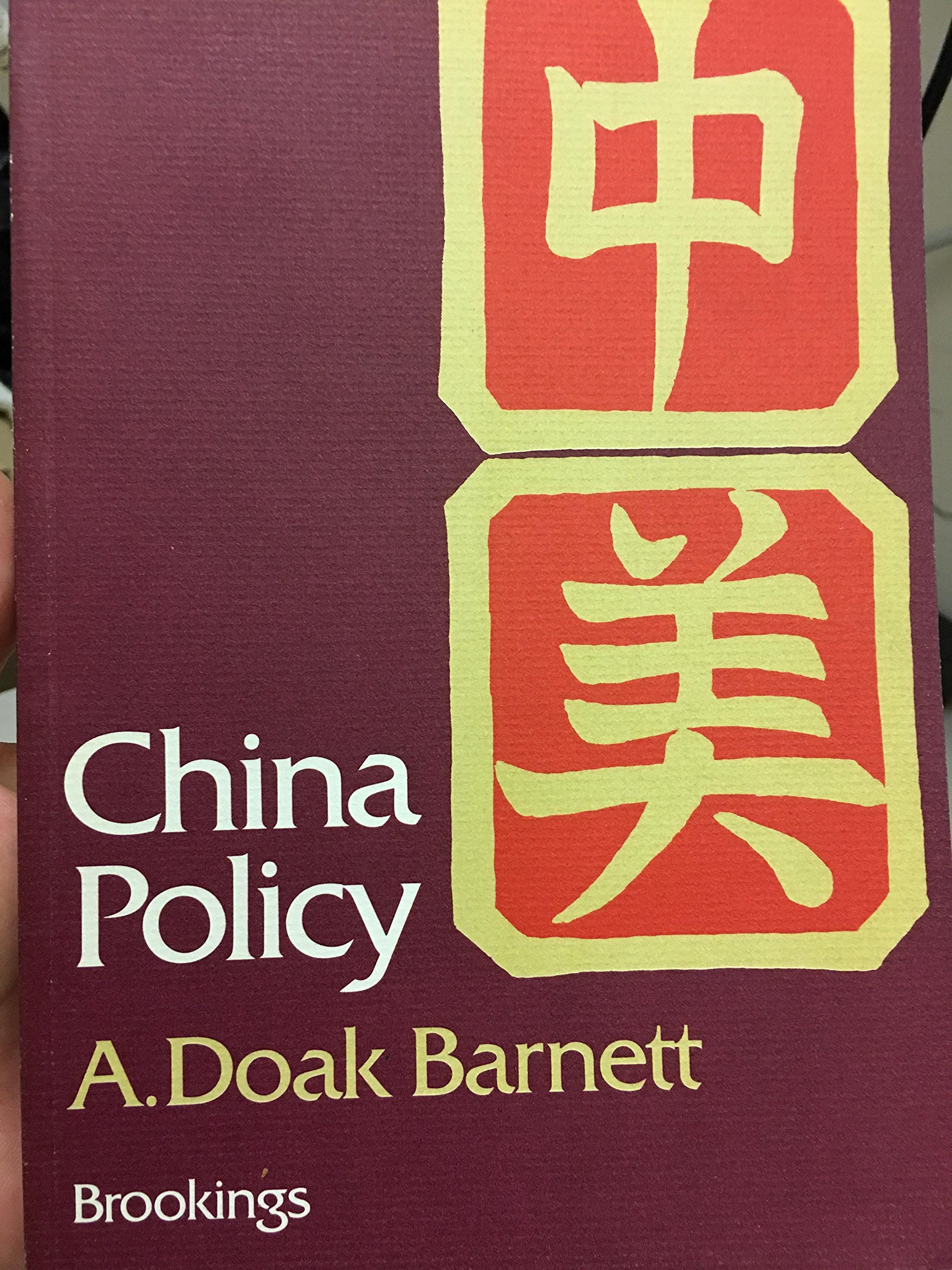 China Policy: Old Problems and New Challenges,Used