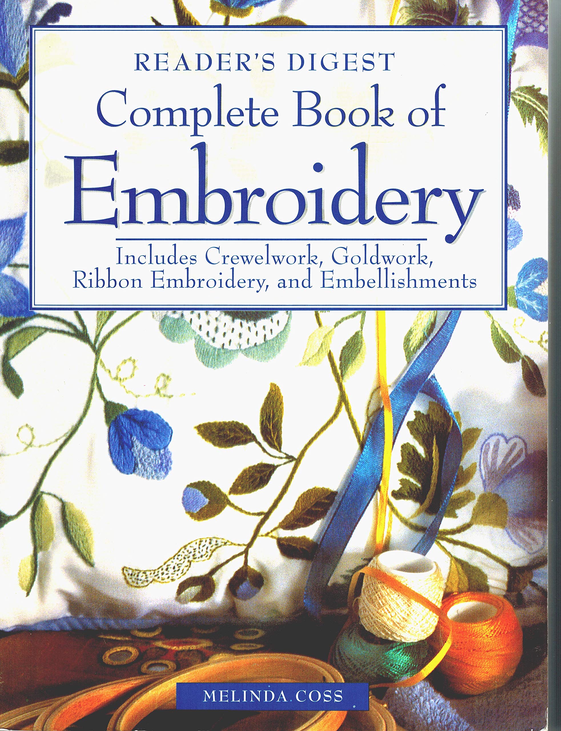 Complete book of embroidery,Used