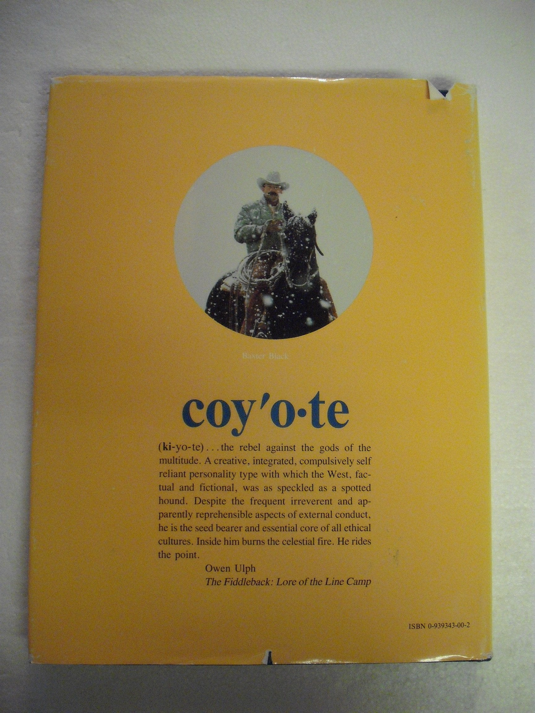 Coyote Cowboy Poetry,Used