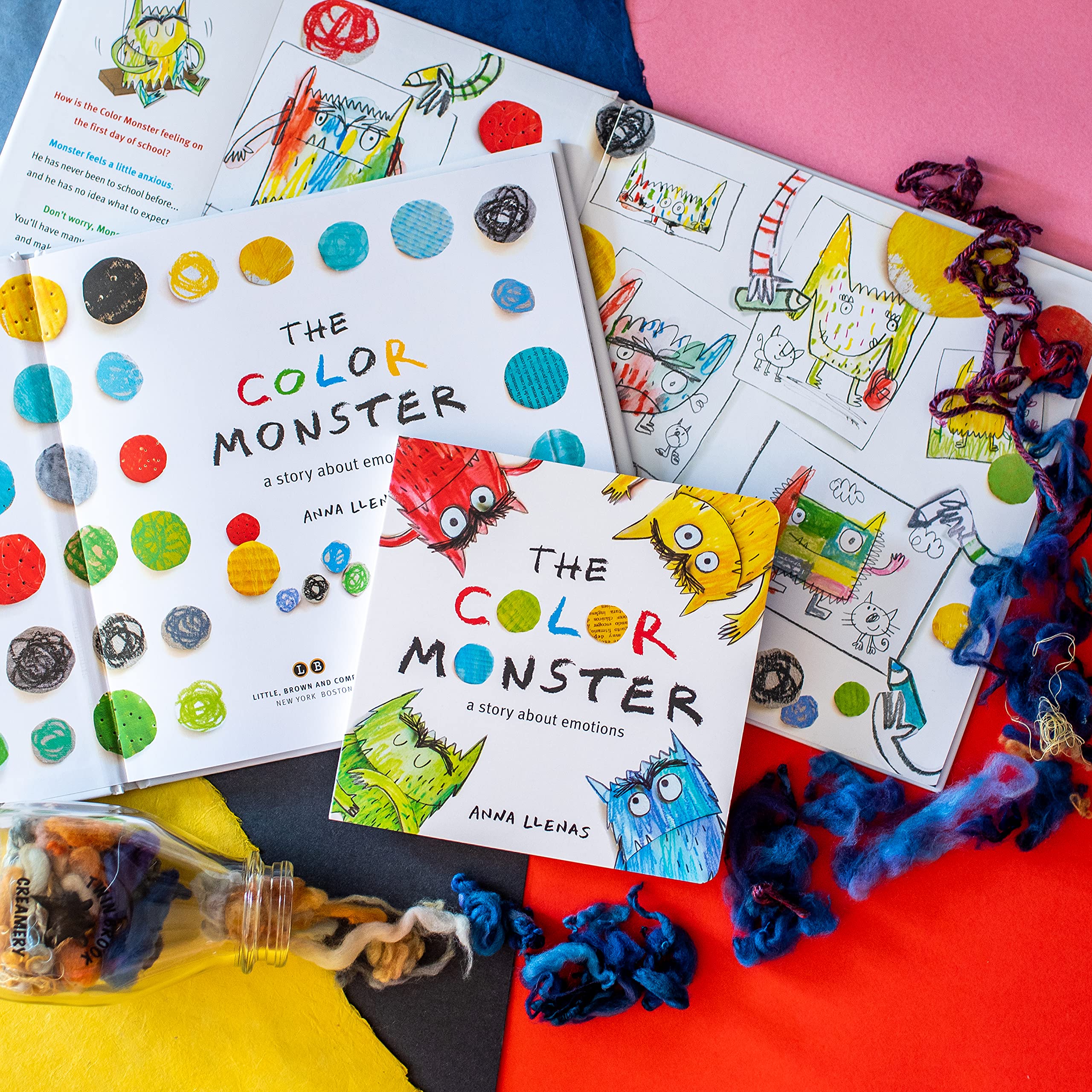 The Color Monster: A Story About Emotions (The Color Monster, 1),New