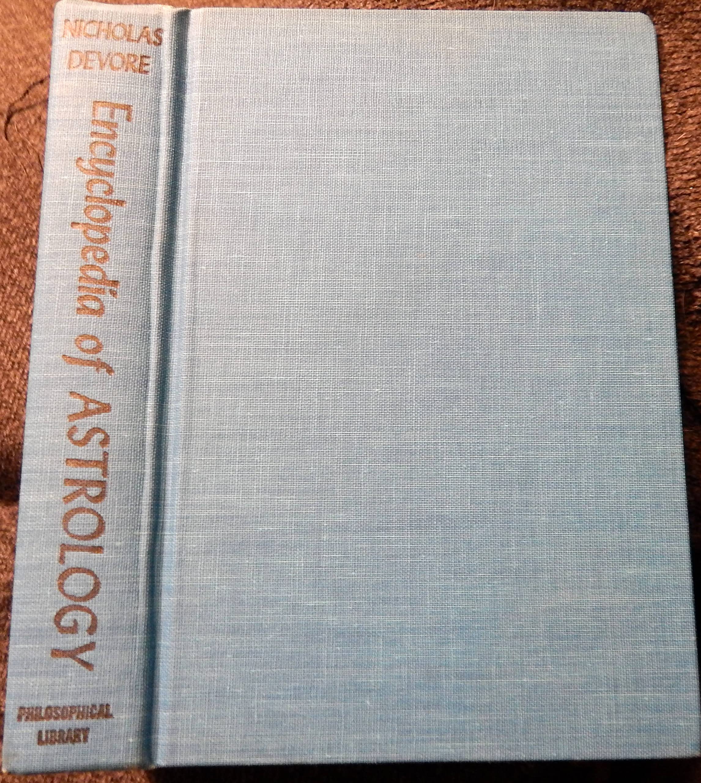 Encyclopedia of Astrology,Used