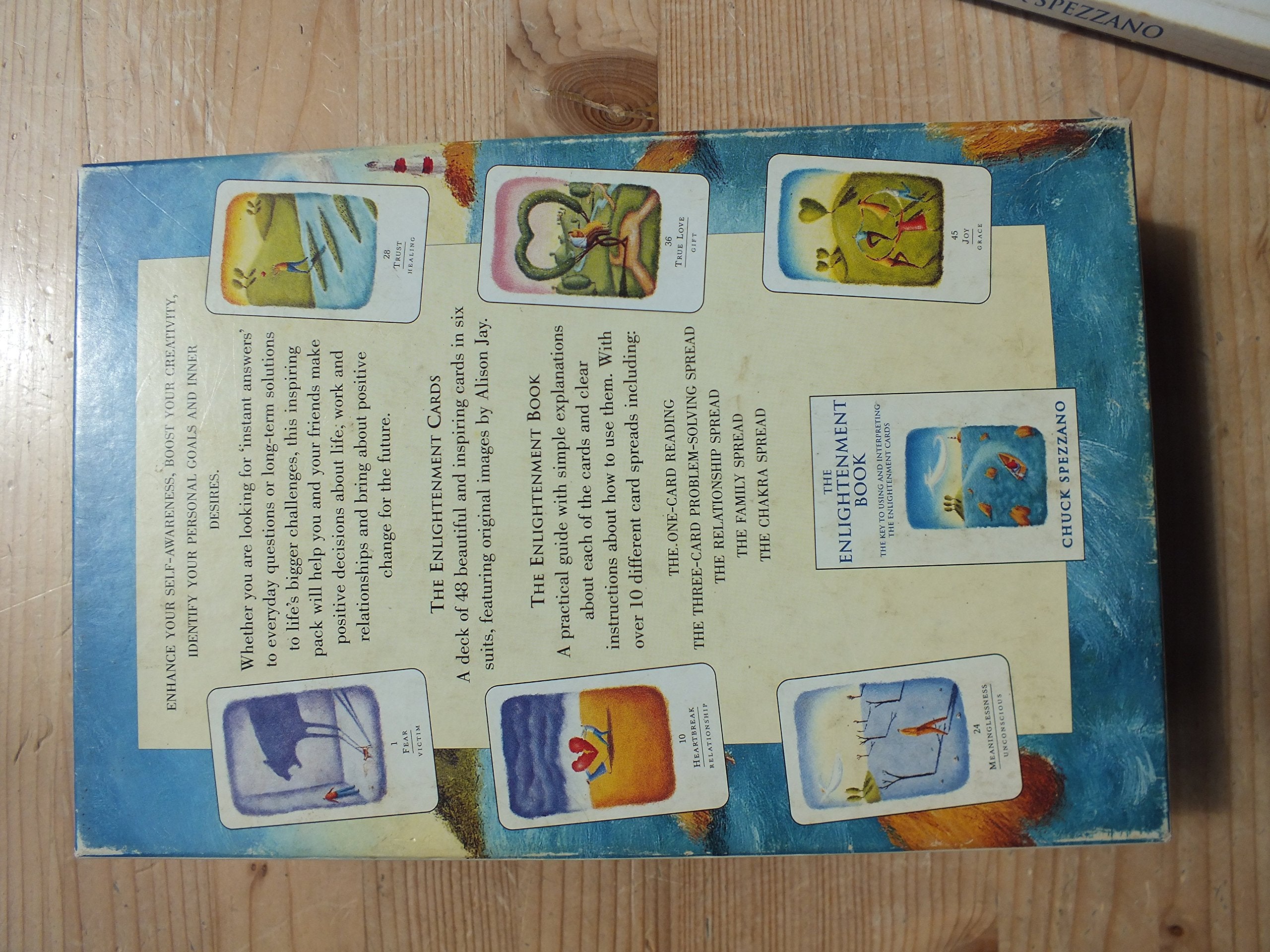 The Enlightenment Pack: Identify Your Personal Goals, Improve Your Life, Your Work, Your Relationships/Includes Book and 48 Card,Used
