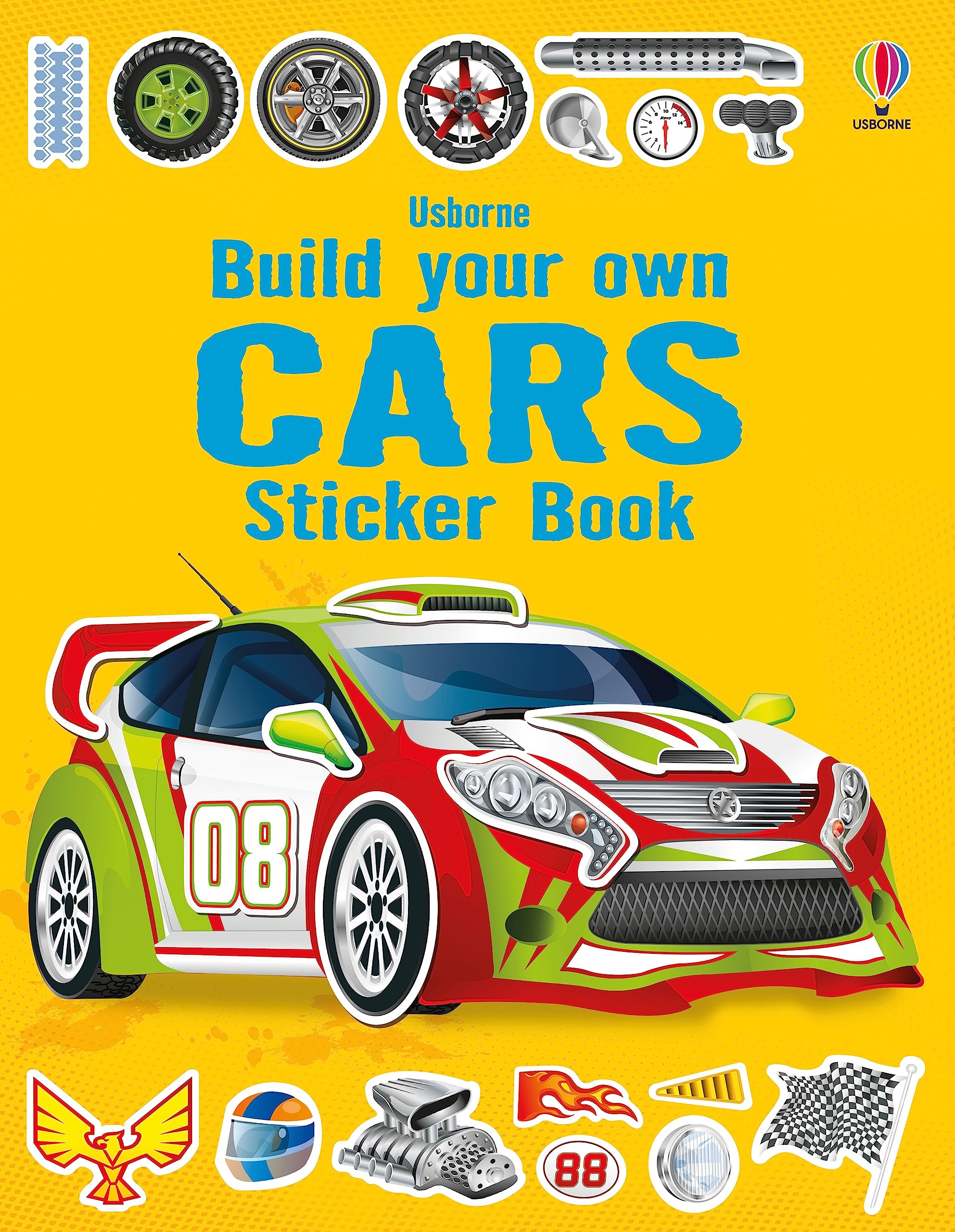 Build Your Own Cars Sticker Book (Build Your Own Sticker Book),New