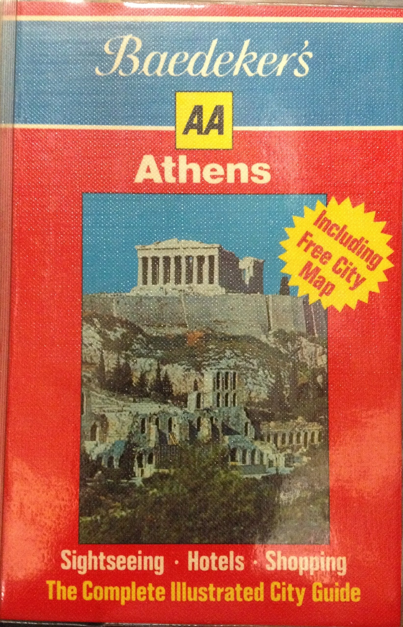 Baedeker Aa Athens (Baedeker's Aa Pocket Travel Guides),Used
