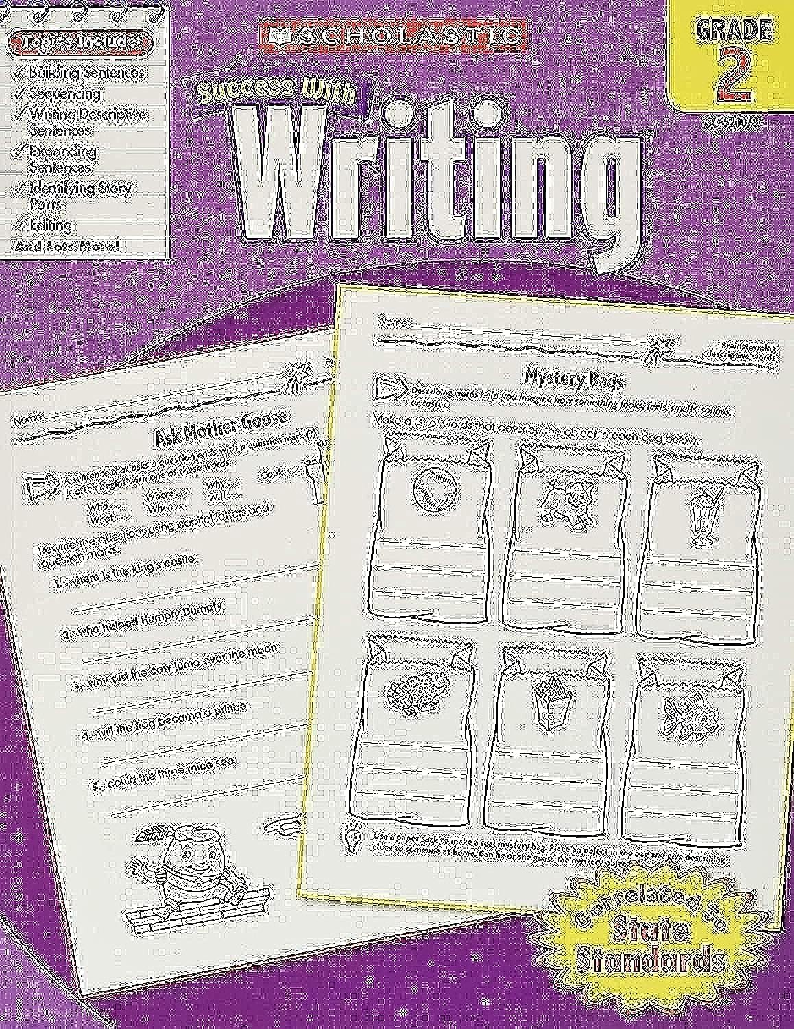 Scholastic Success With Writing, Grade 2,Used