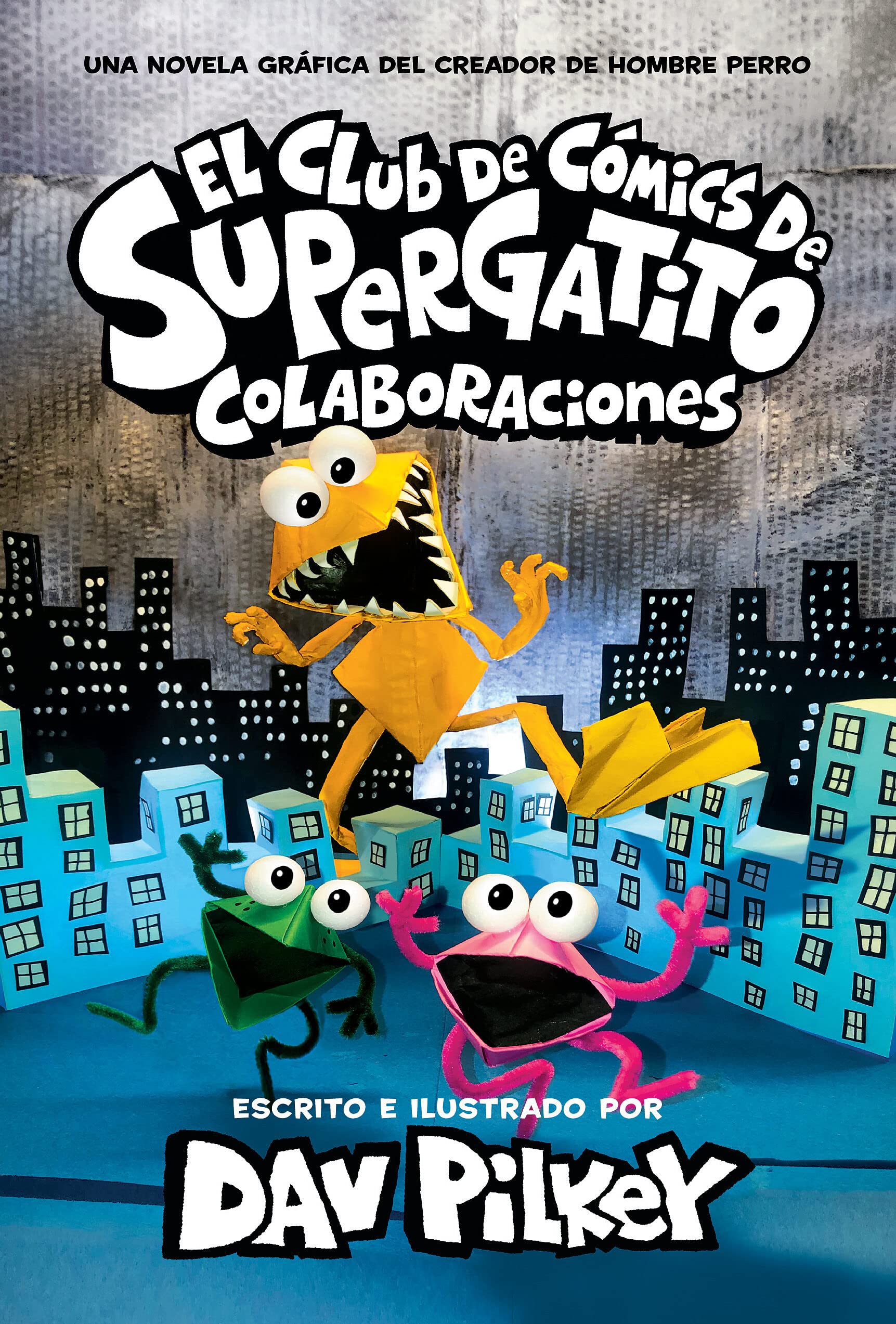 El Club De Cmics De Supergatito: Colaboraciones (Cat Kid Comic Club: Collaborations) (Spanish Edition),New
