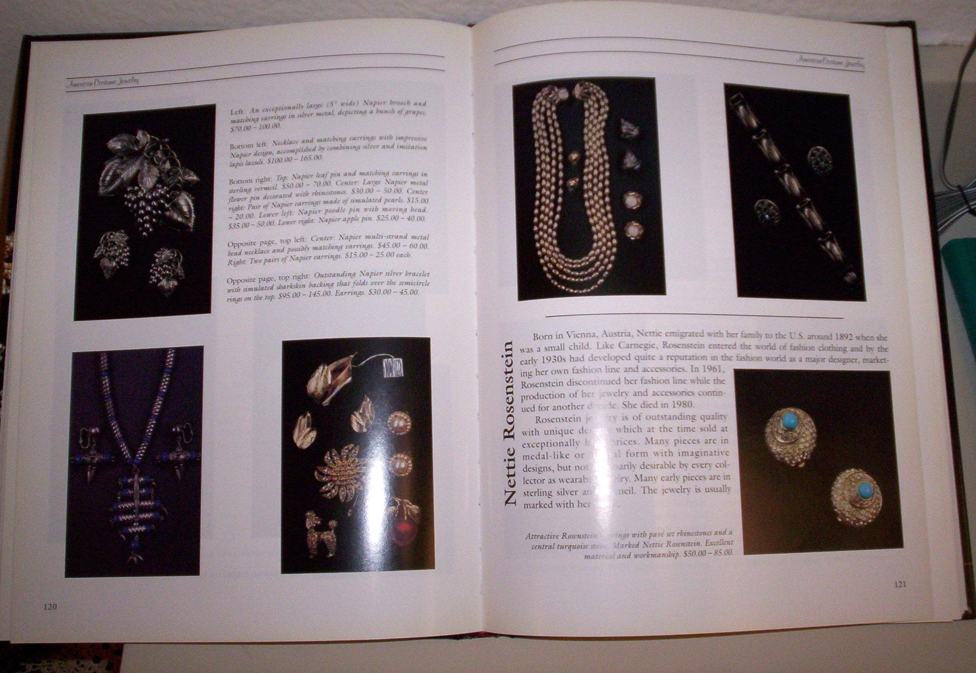 Costume Jewelry: A Practical Handbook & Value Guide,New