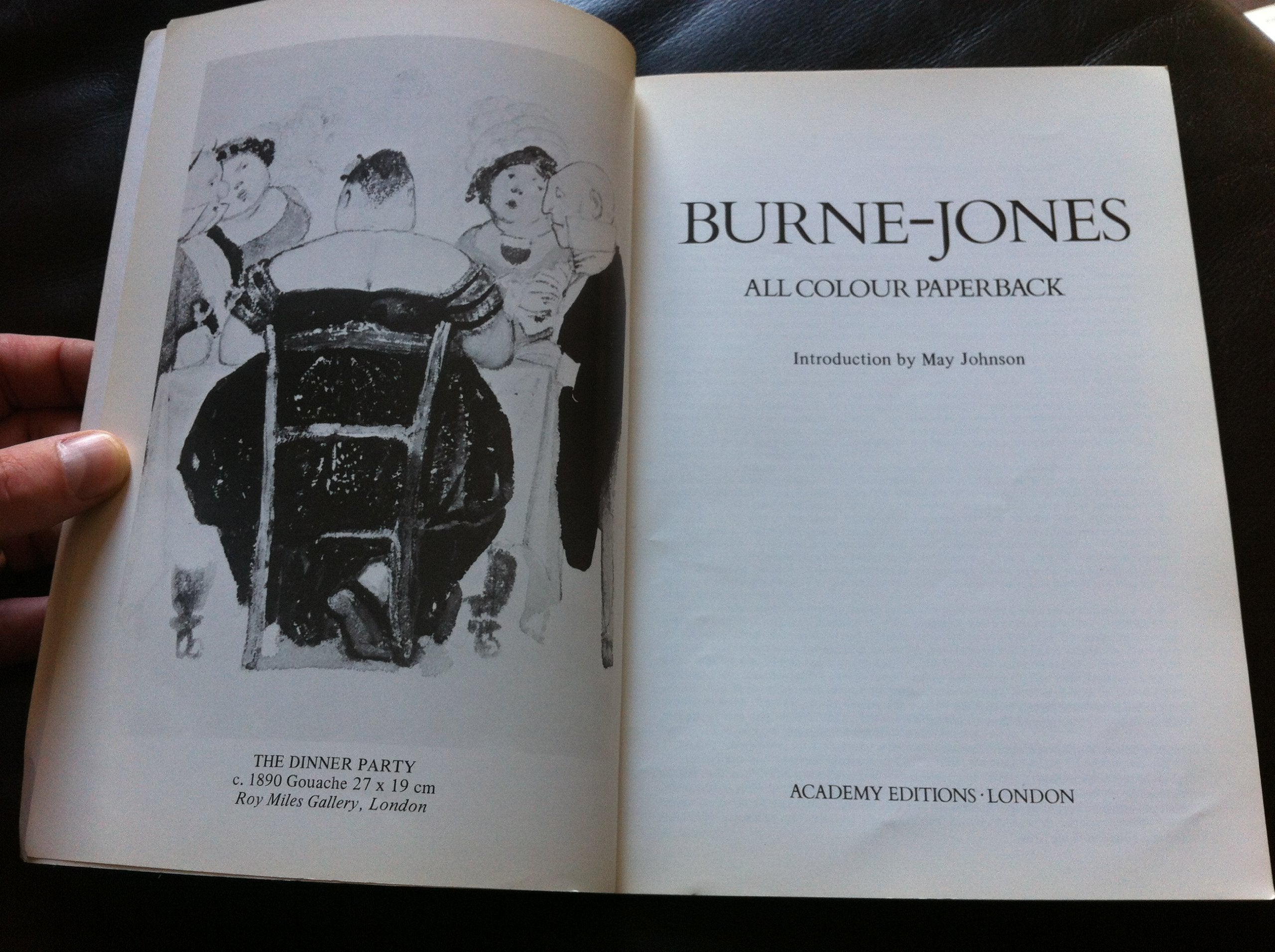 BurneJones, all colour paperback,Used