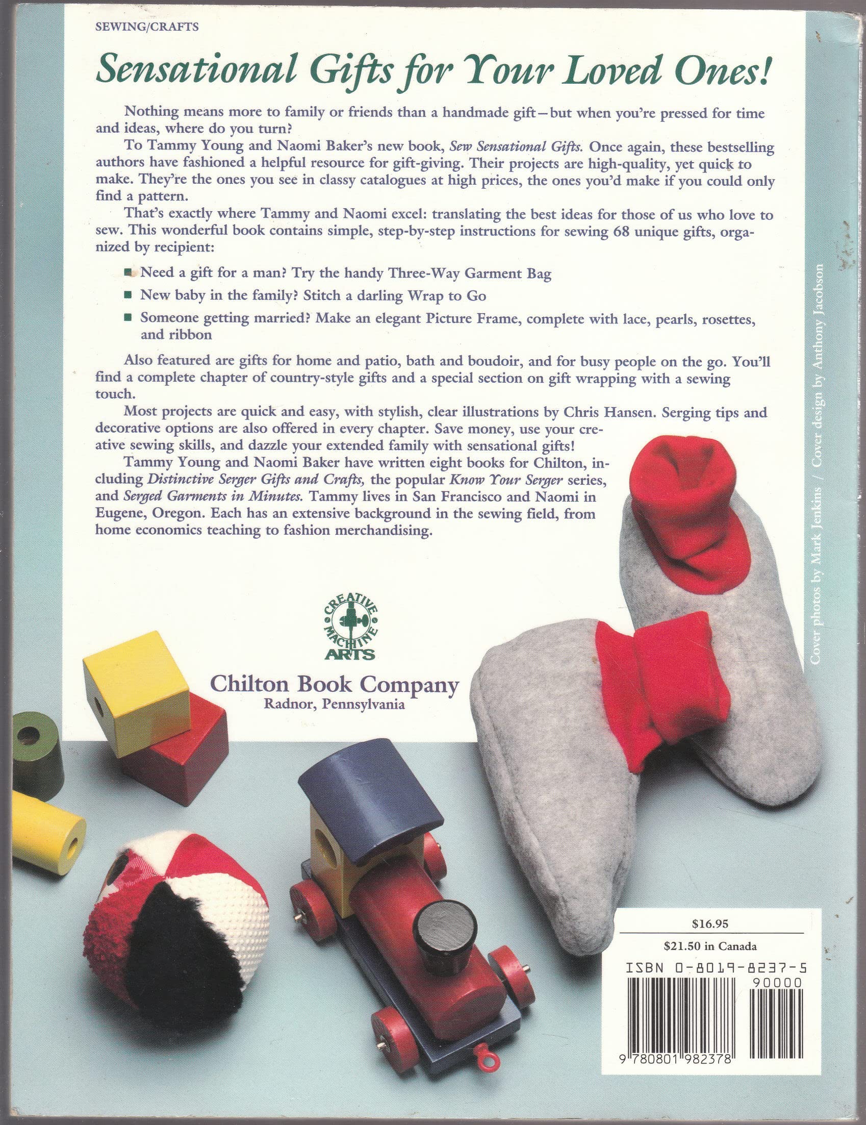 Sew Sensational Gifts (Creative Machine Arts Series),Used