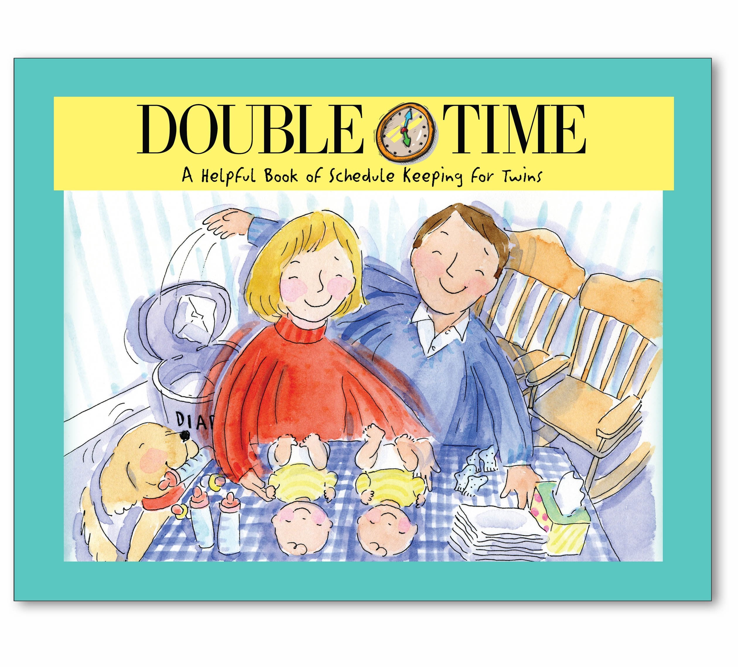 Double Time: A Helpful Book of Schedule Keeping for Twins,Used
