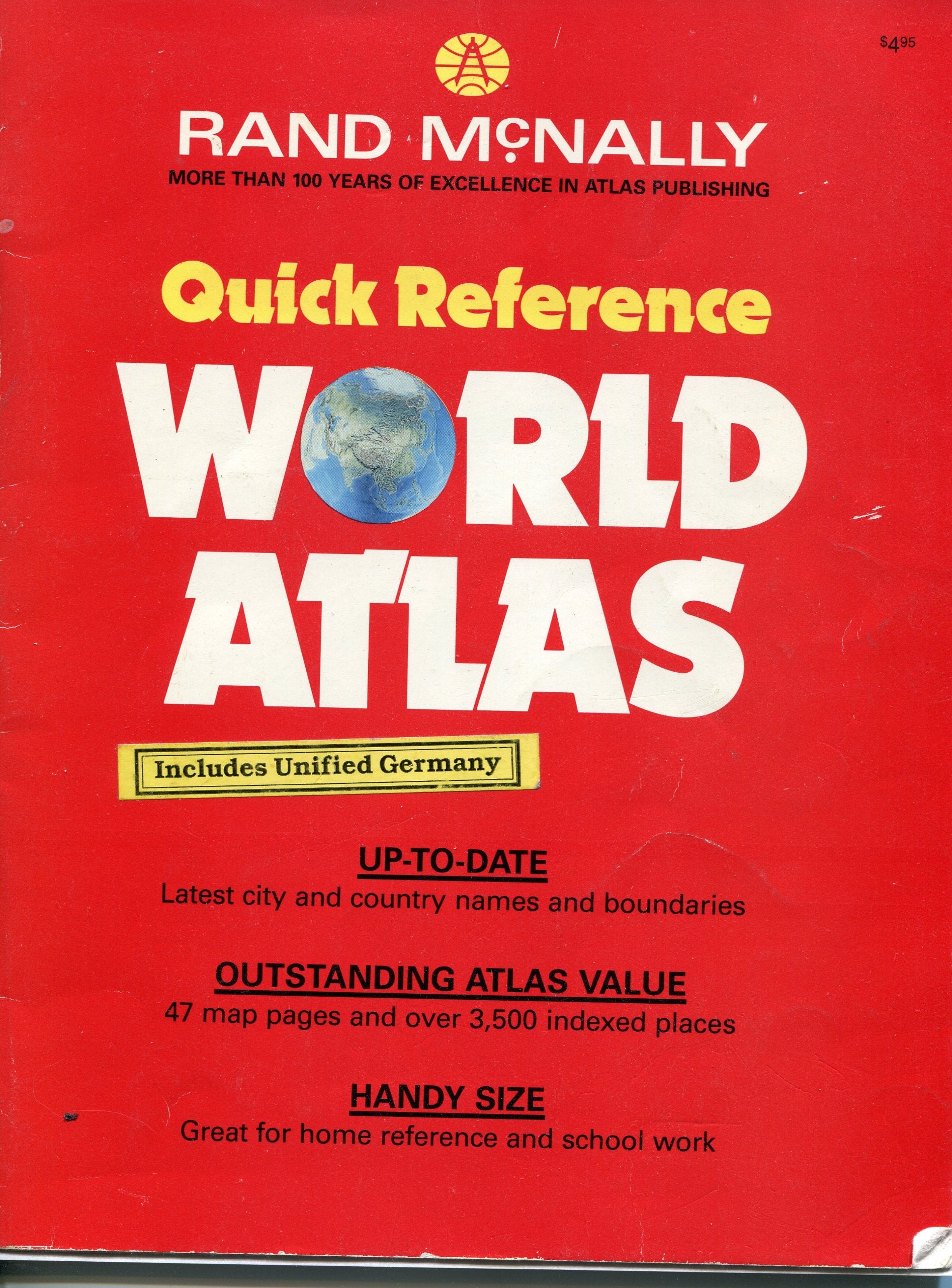 Rand McNally quick reference world atlas,New