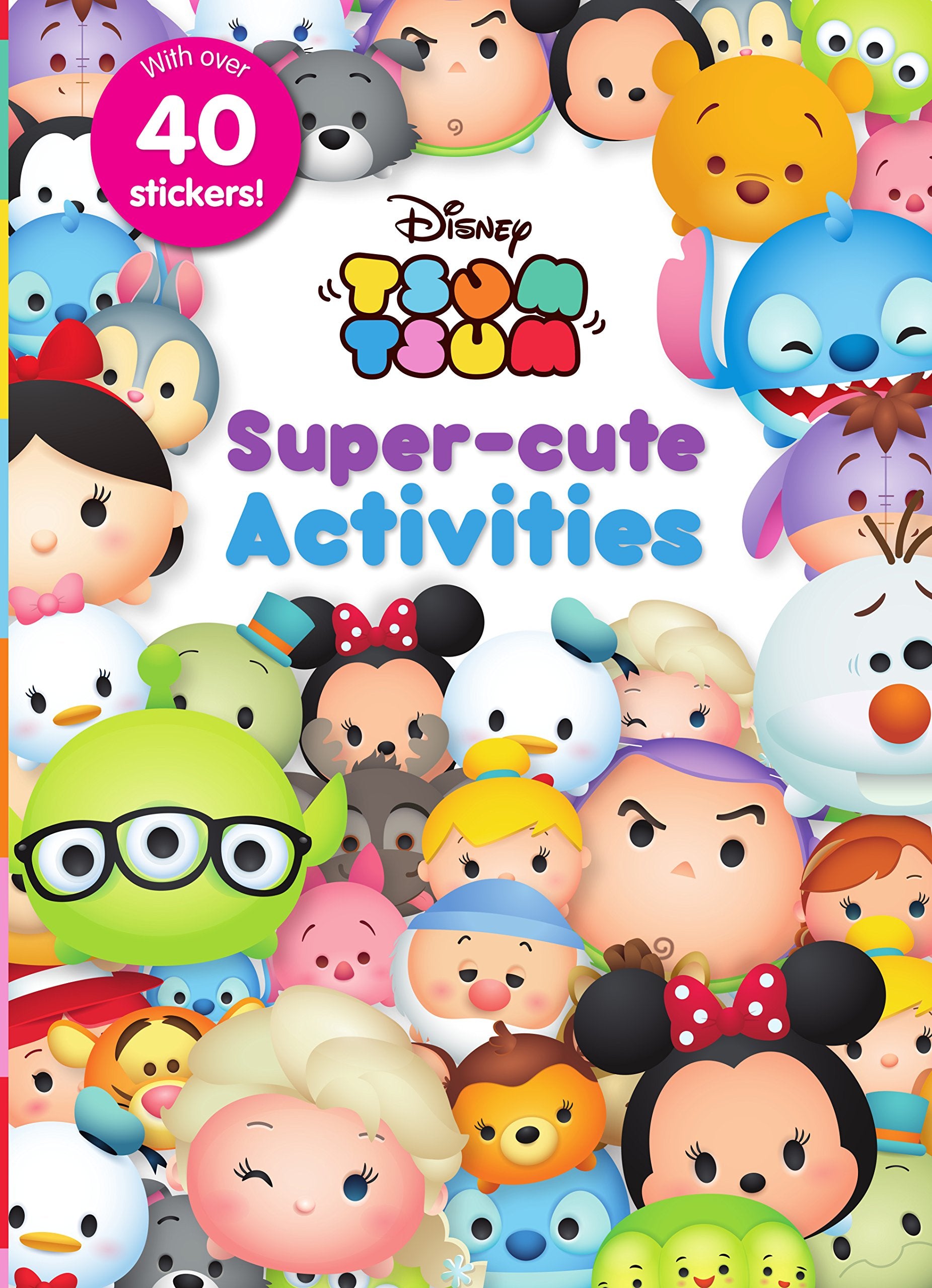 Disney Tsum Tsum SuperCute Activities,Used