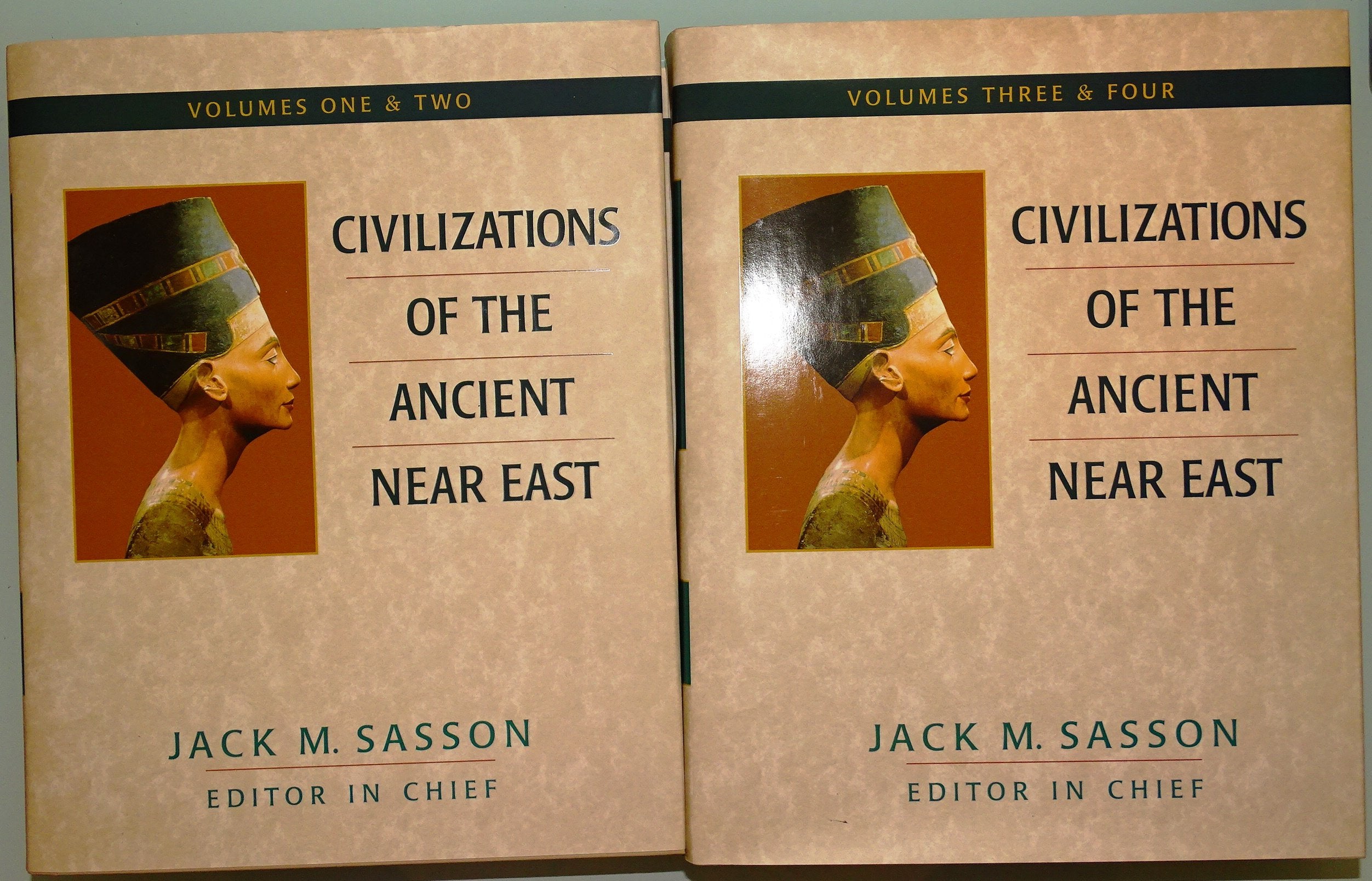 Civilizations of the Ancient Near East/4 Volumes Bound in 2 Books,Used