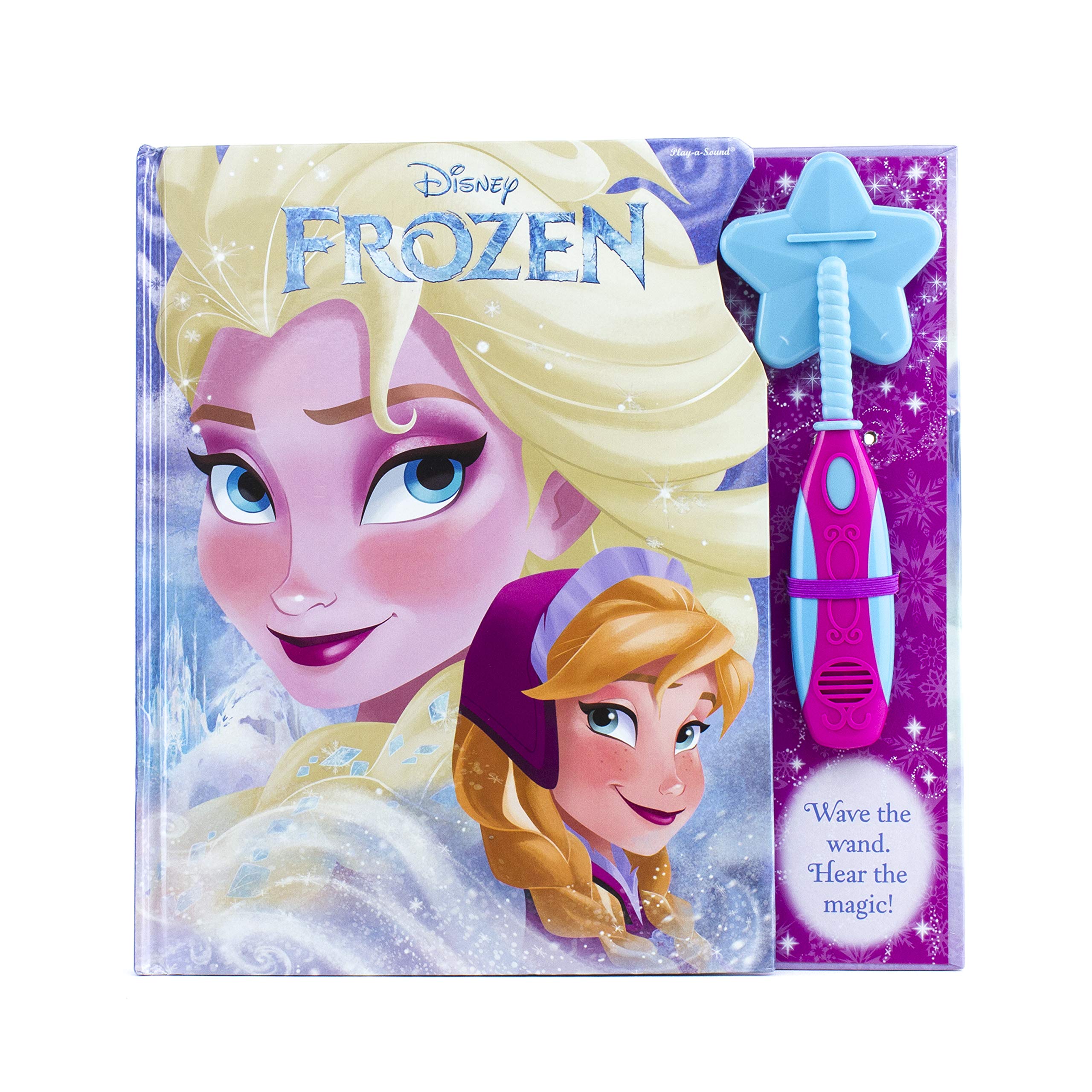 Disney Frozen  Magic Wand and Storybook Set Sound Book  PI Kids,Used