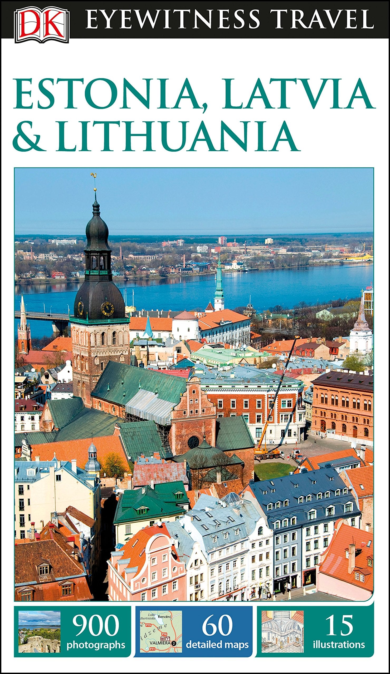 DK Estonia, Latvia and Lithuania (Travel Guide),Used