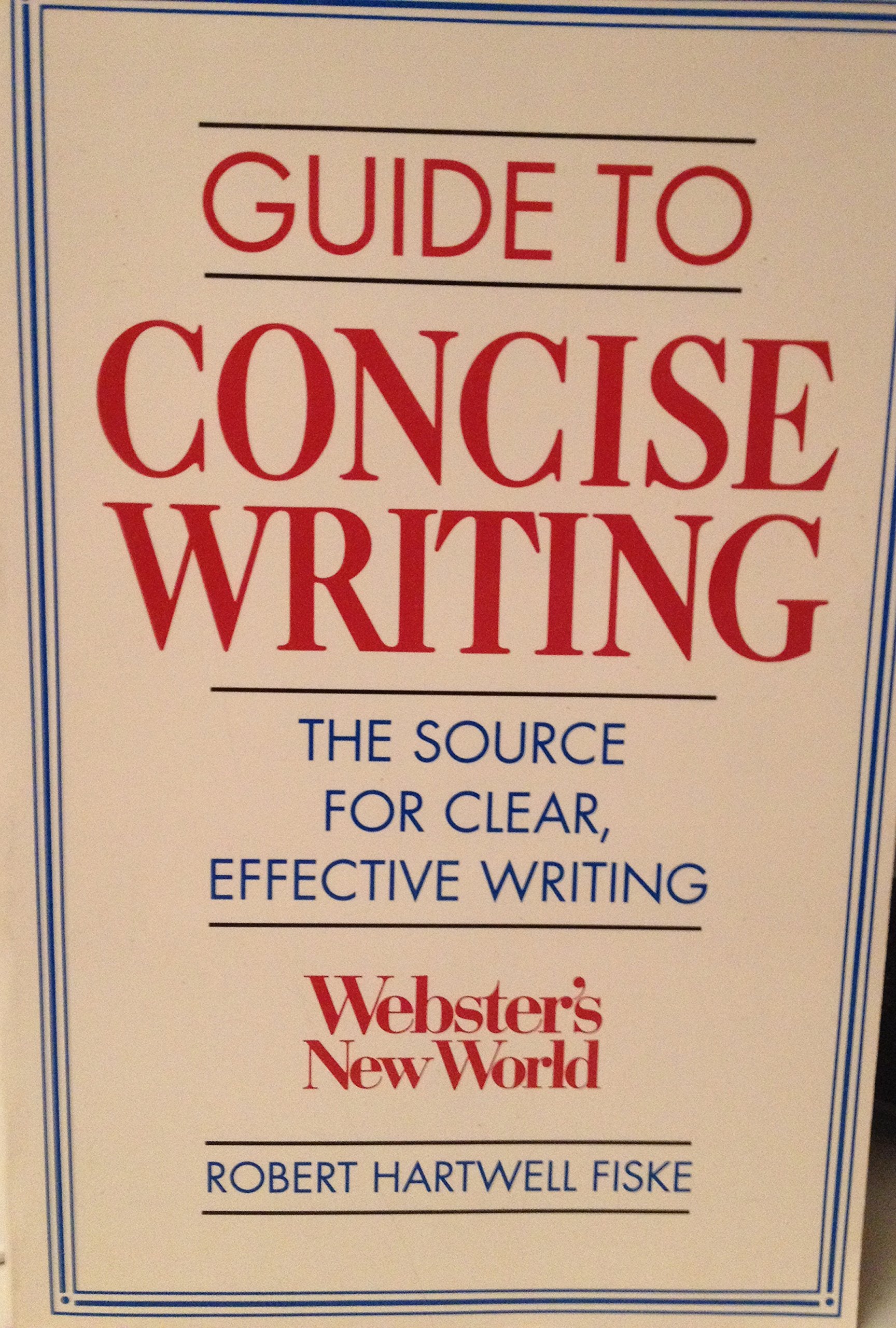 Guide to Concise Writing,Used