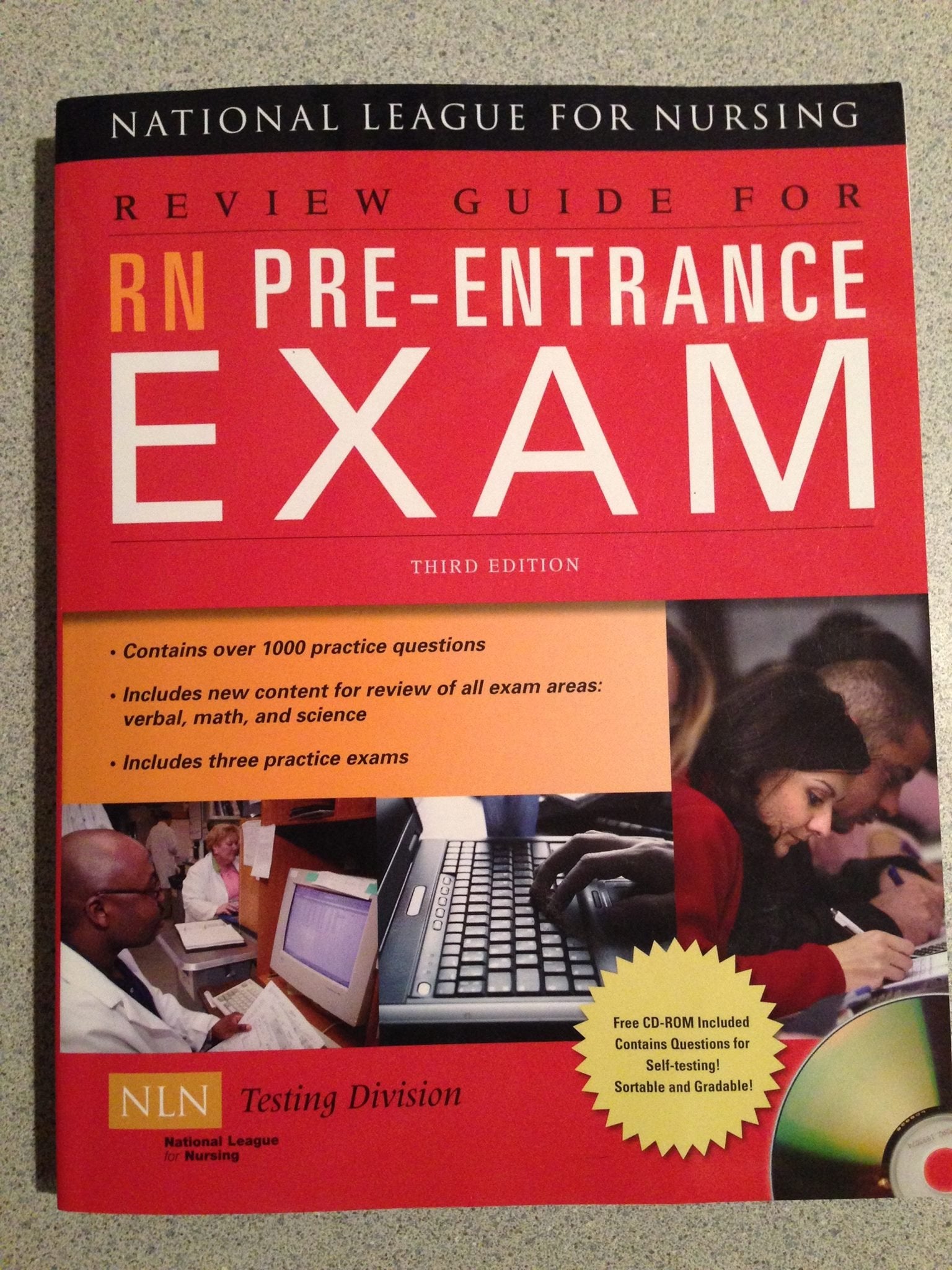 Review Guide for RN PreEntrance Exam (National League for Nursing Series (All NLN Titles)),New