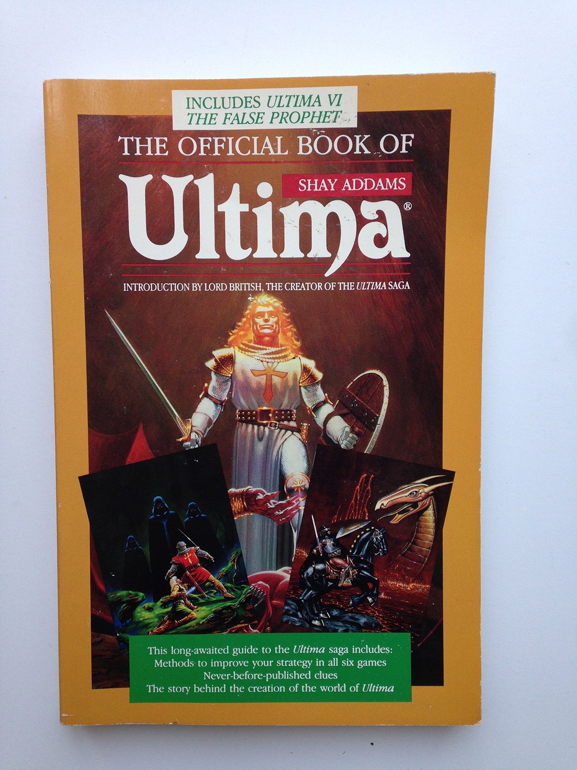 The Official Book Of Ultima,New