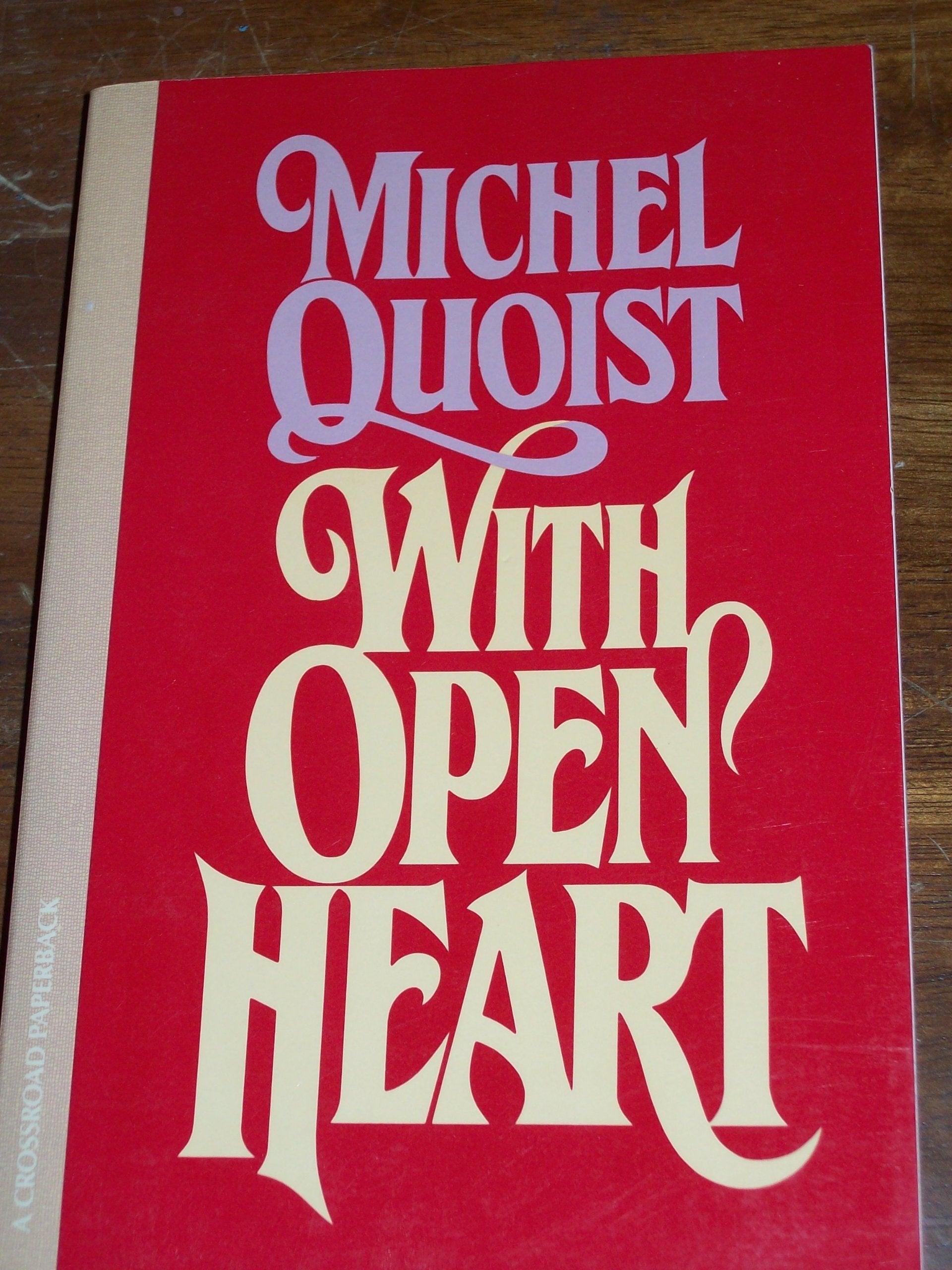 With Open Heart (English and French Edition),Used