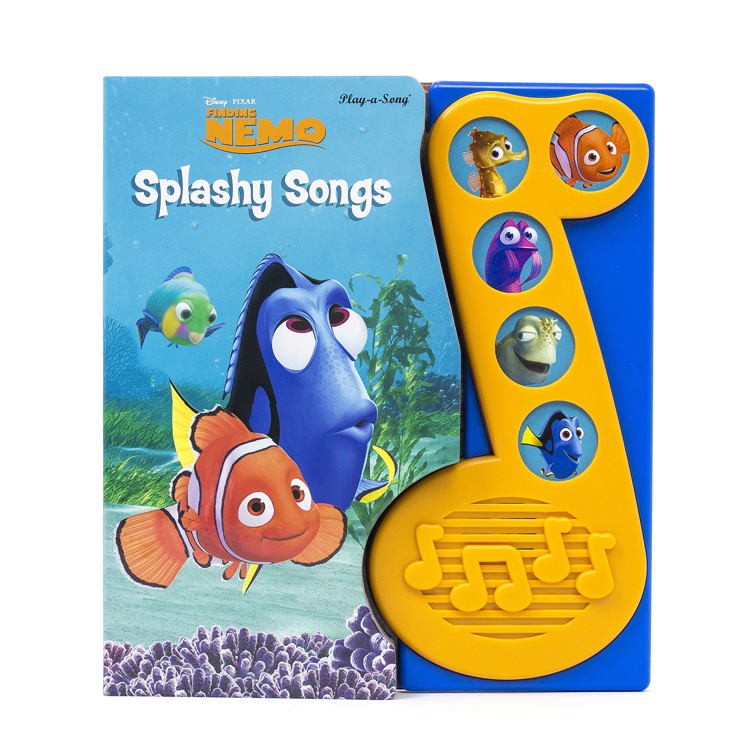 Disney Pixar  Finding Nemo Splashy Songs Sound Book  PI Kids,Used