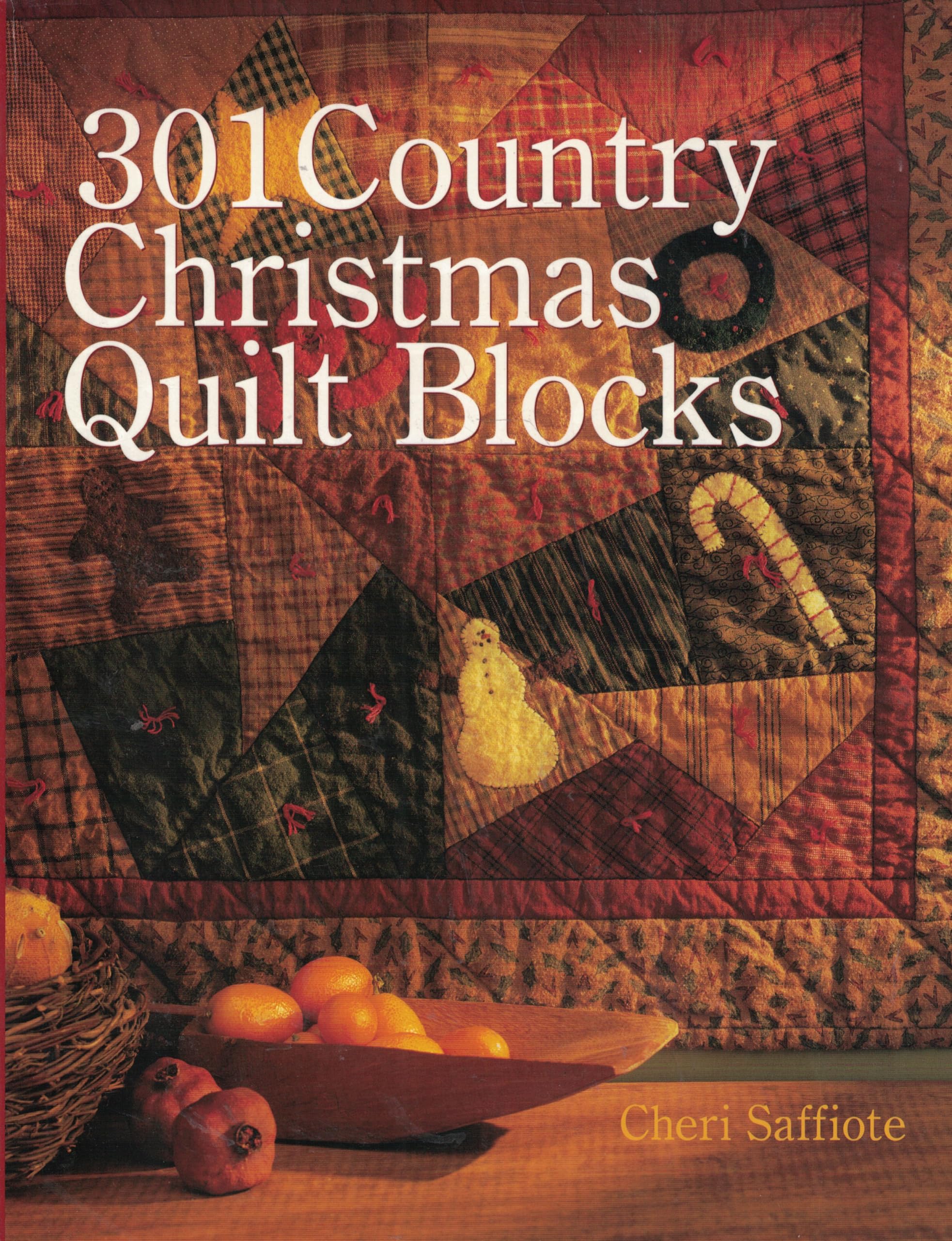 301 Country Christmas Quilt Blocks,Used