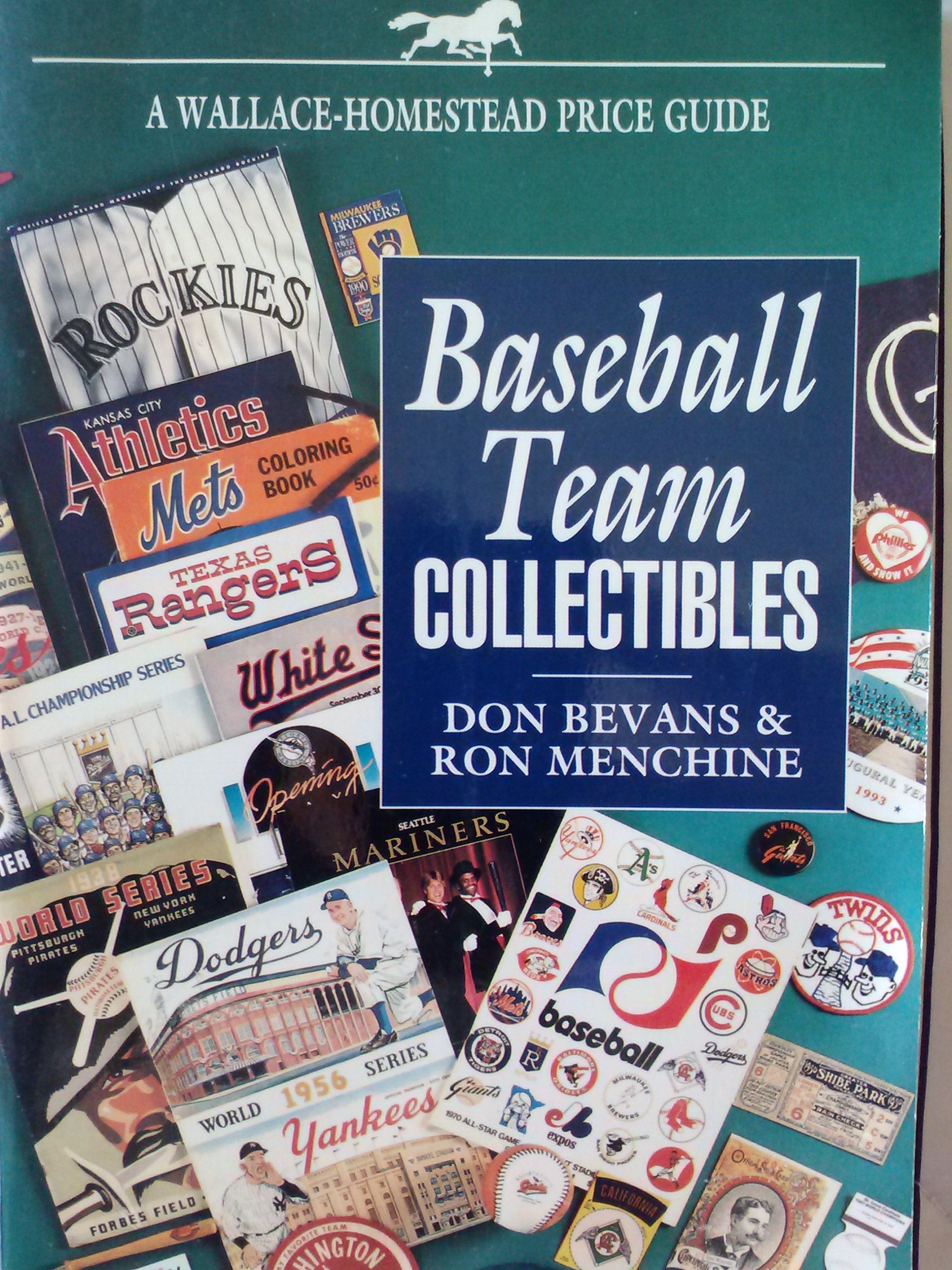 Baseball Team Collectibles (WALLACEHOMESTEAD PRICE GUIDE),Used