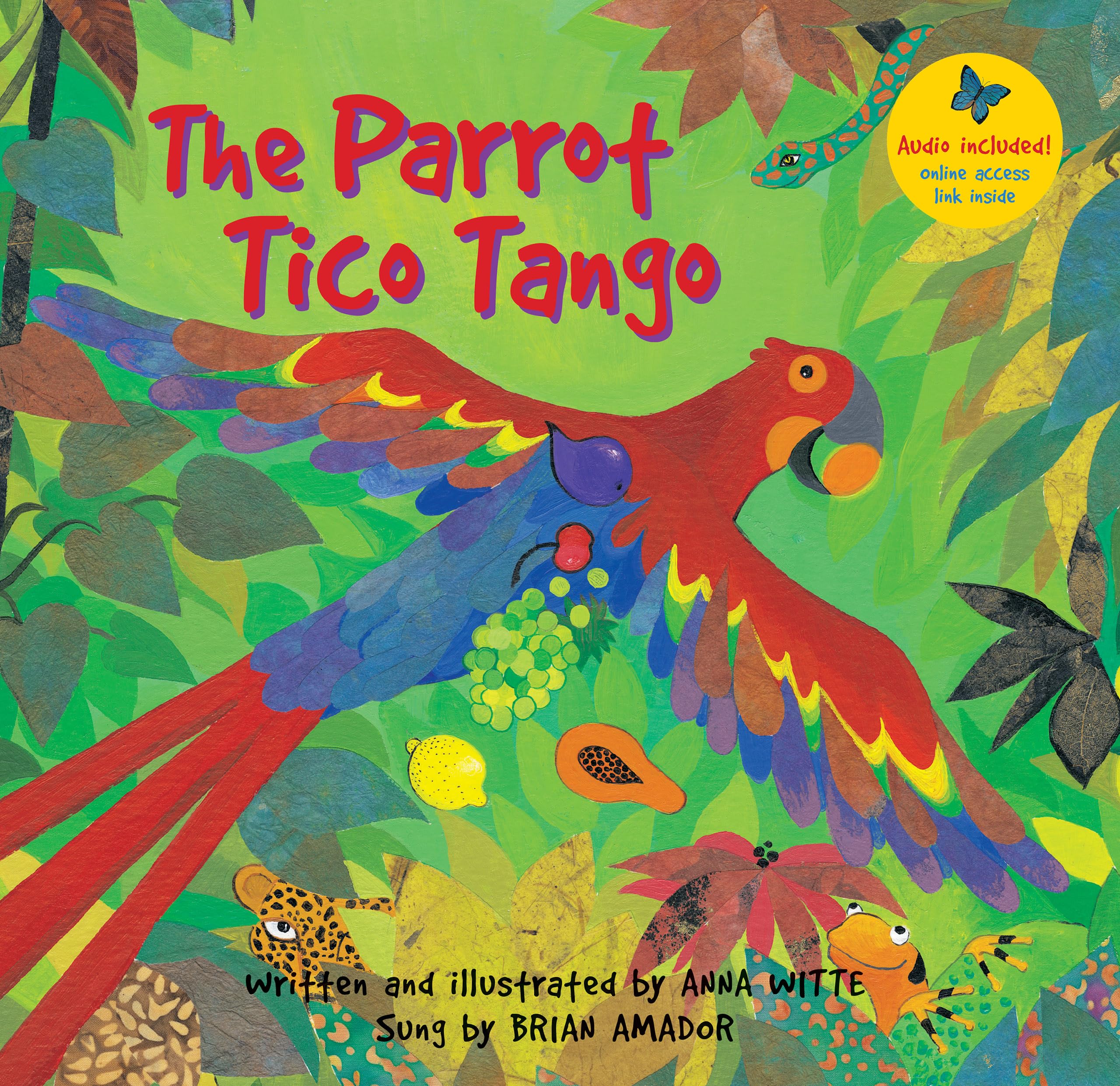 The Parrot Tico Tango: Includes a Online Sing Along Website,Used
