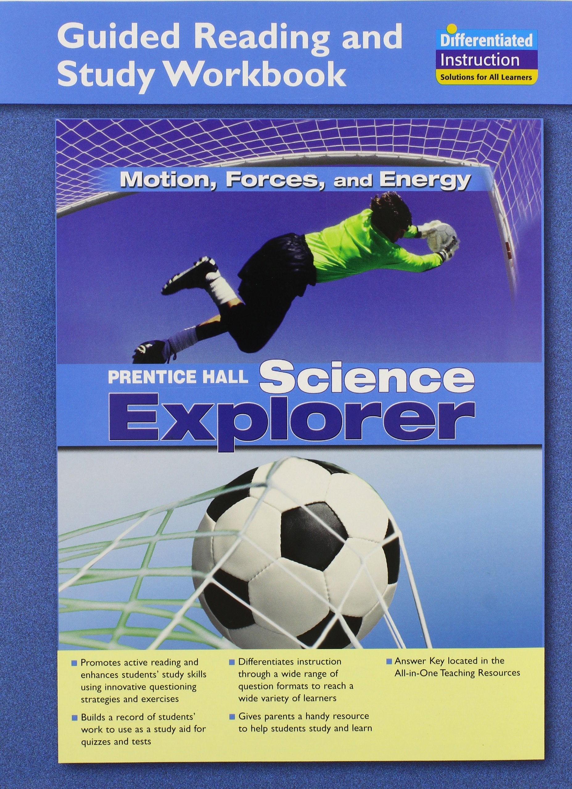 Motion, Forces, And Energy: Guided Reading And Study Workbook (Science Explorer),New