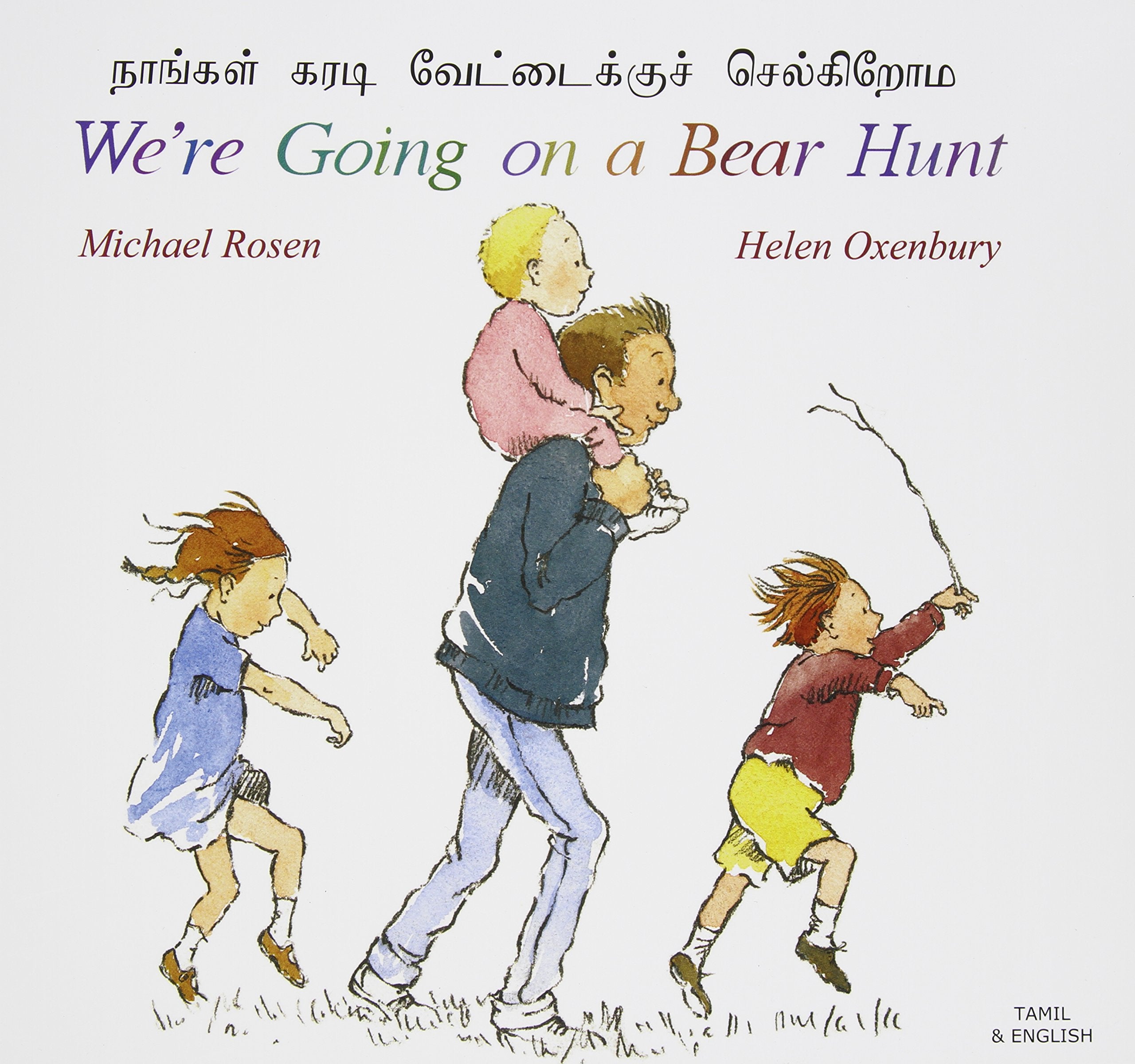 We'Re Going On A Bear Hunt In Tamil And English (Tamil And English Edition),Used