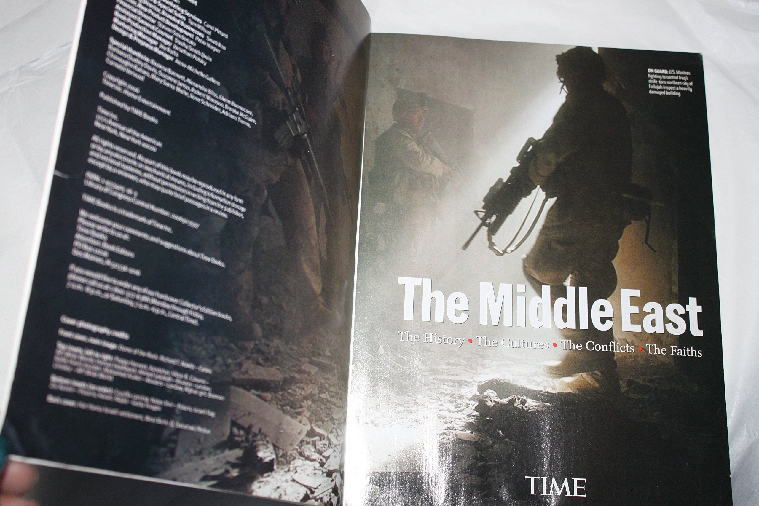 Time: The Middle East: The History, the Conflict, the Culture, the Faiths,Used