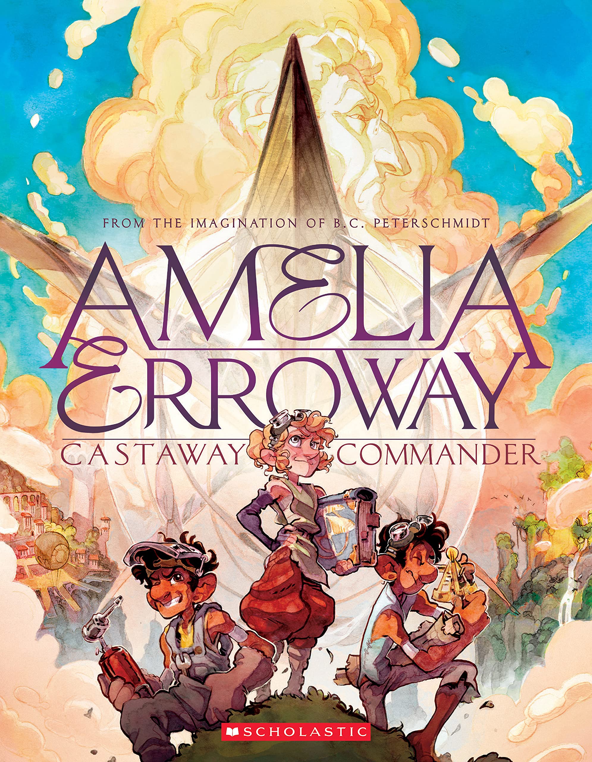 Amelia Erroway: Castaway Commander: A Graphic Novel,Used