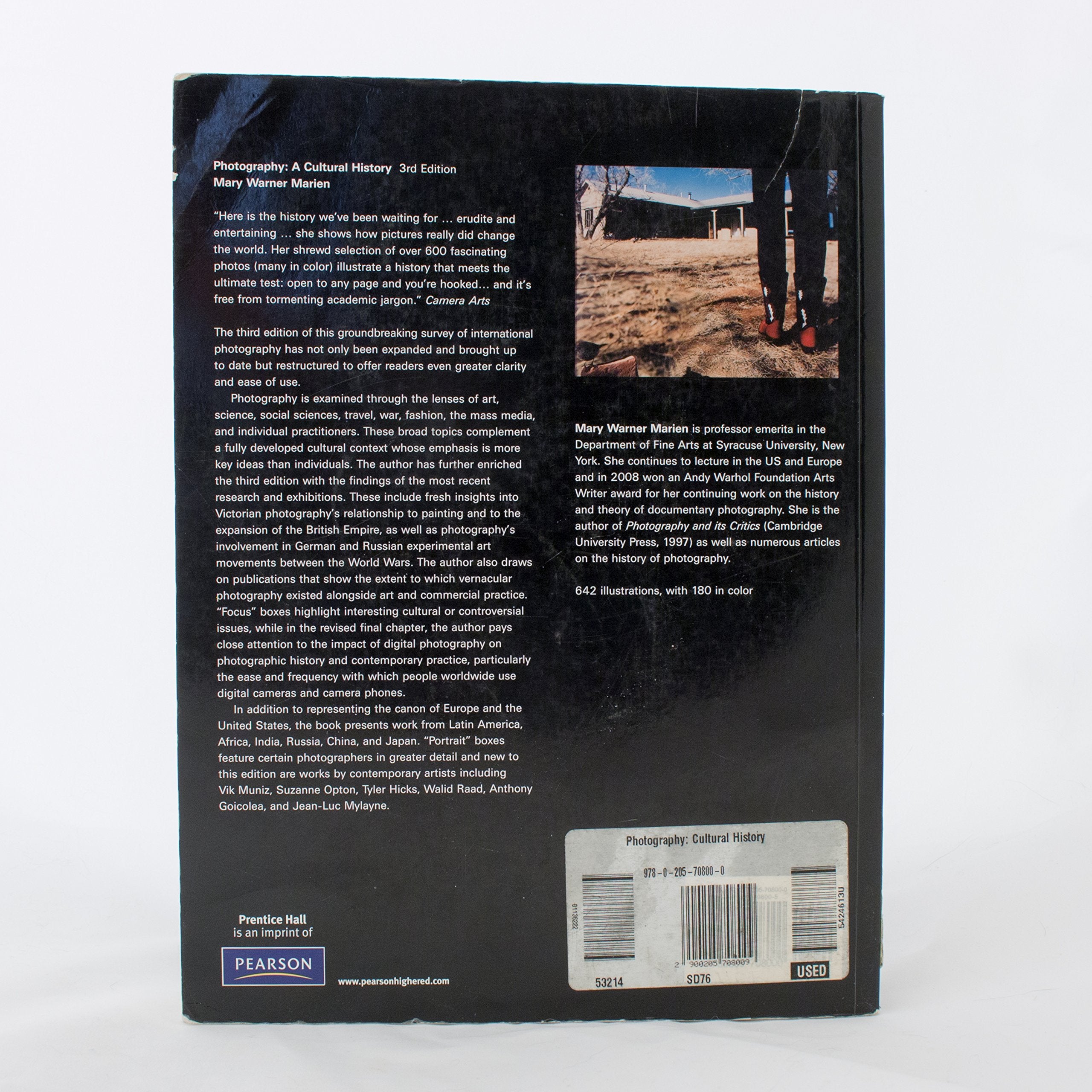 Photography: A Cultural History (3rd Edition),Used