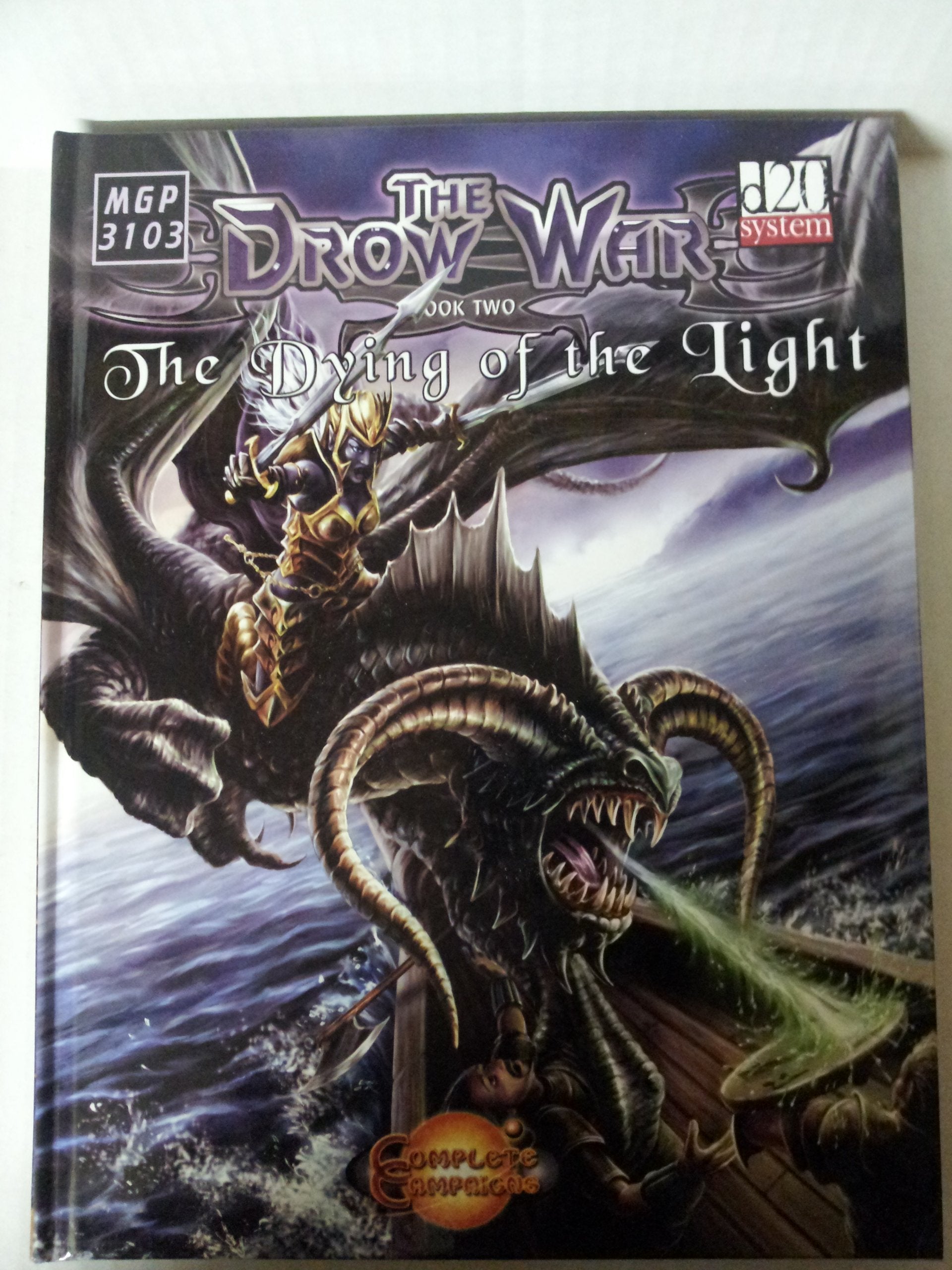 The Drow War, Book 2  The Dying of the Light,Used