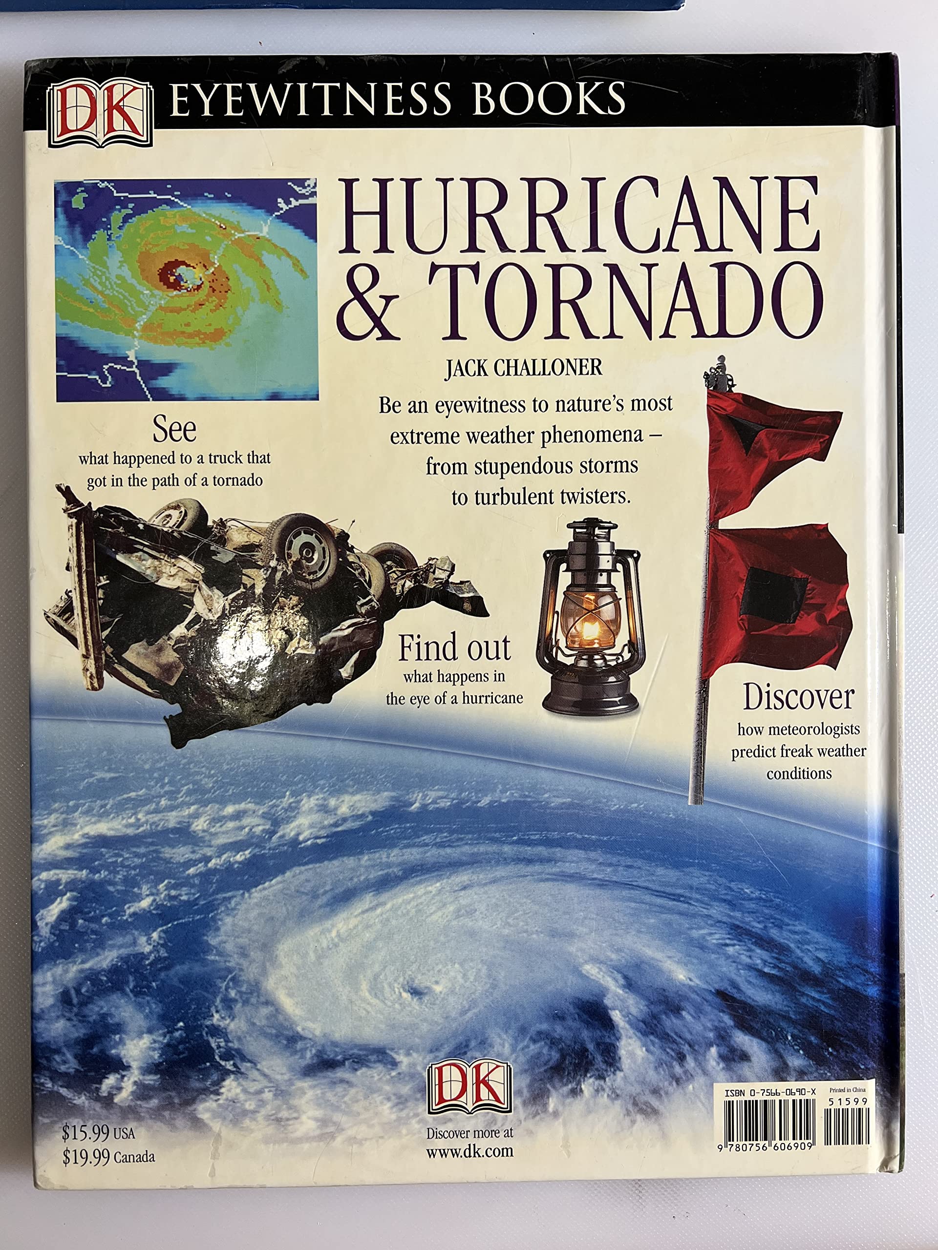 DK Eyewitness Books: Hurricane & Tornado,Used