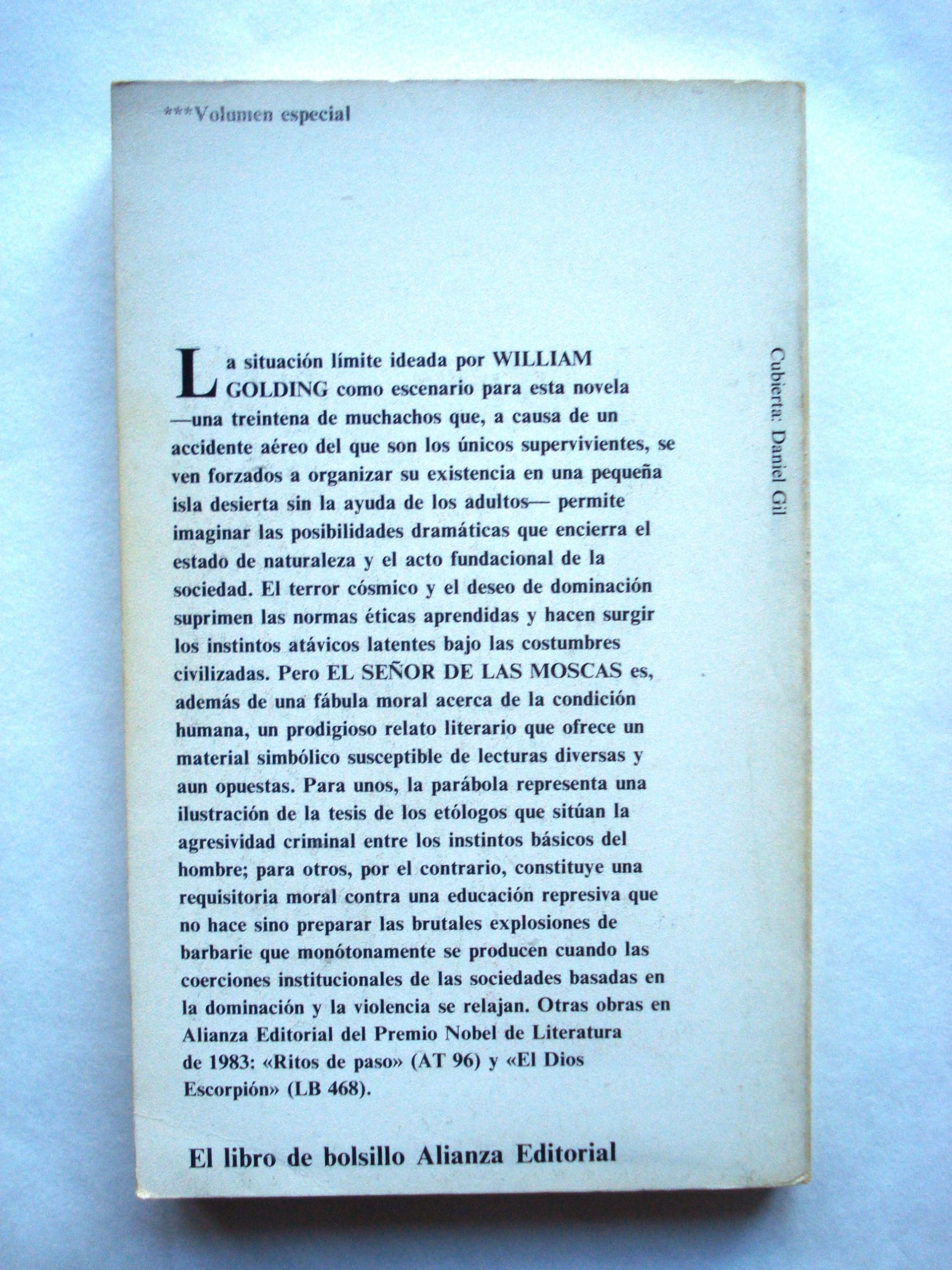 El Senor De Las Moscas (Spanish Edition),Used