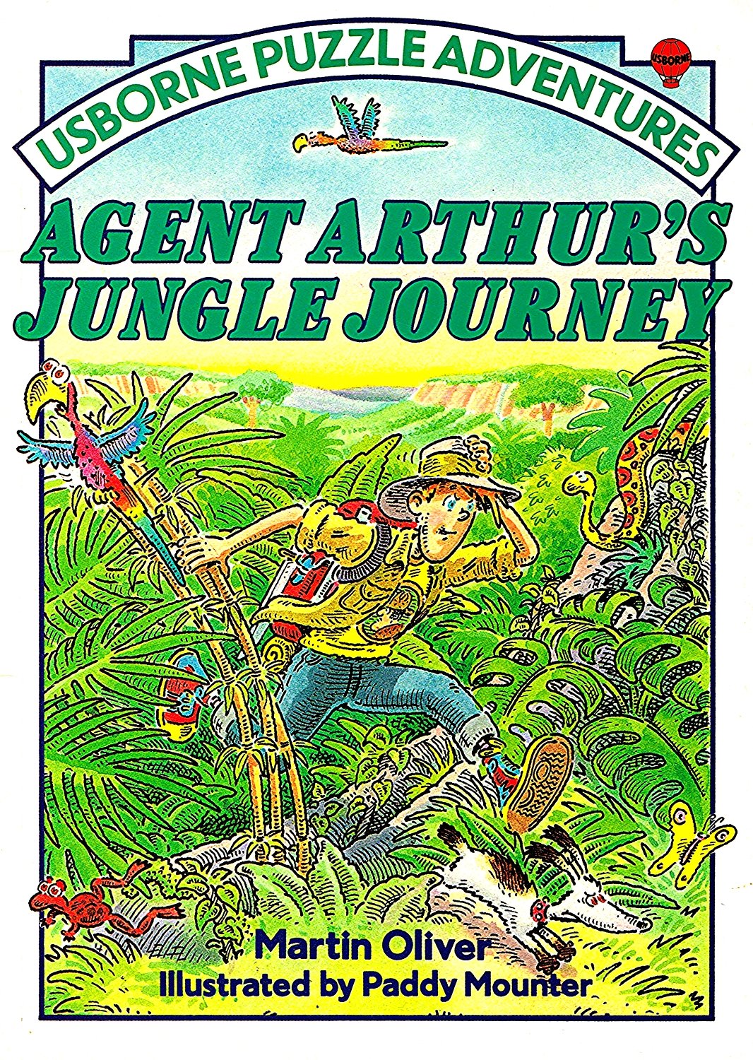 Agent Arthur's Jungle Journey (Usborne Puzzle Adventures),Used