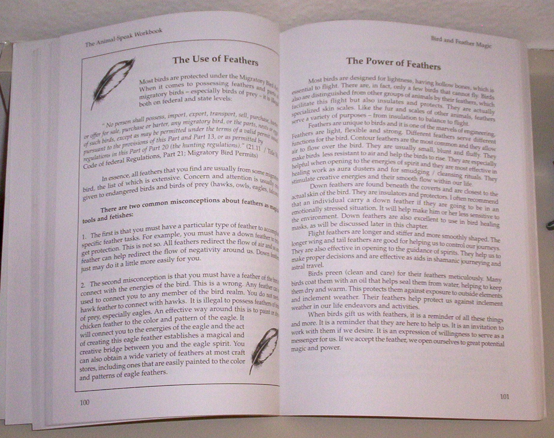 The Animalspeak Workbook,Used