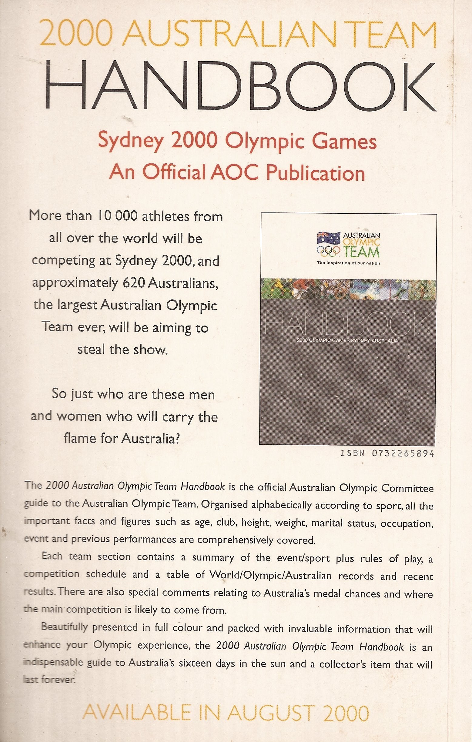 Unbeatable Sydney: The complete Olympics record : the games, the city, the stats,Used