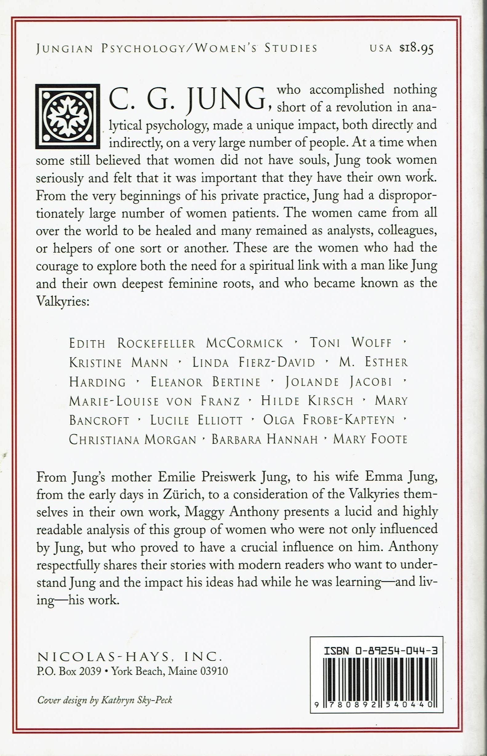 Jung's Circle of Women: The Valkyries (Jung on the Hudson Books),Used